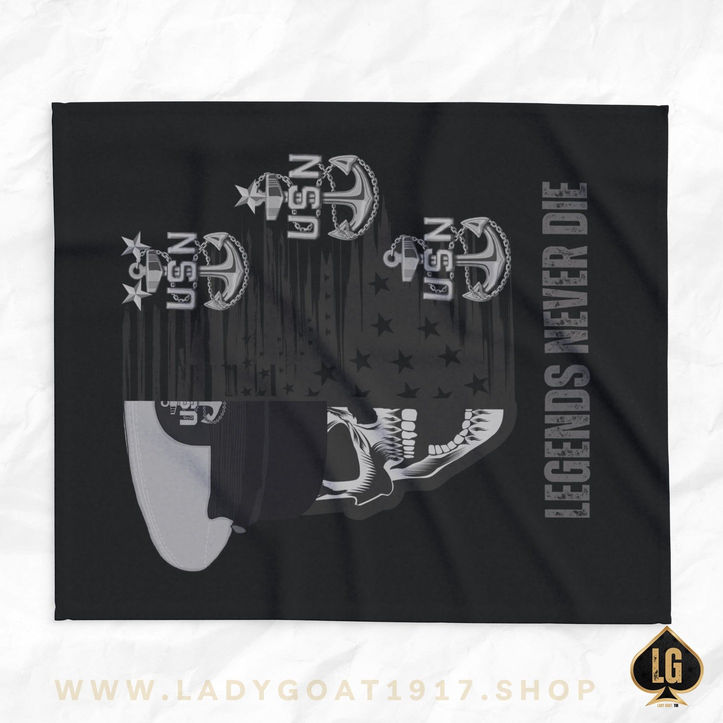 Legends Never Die Fleece Blanket