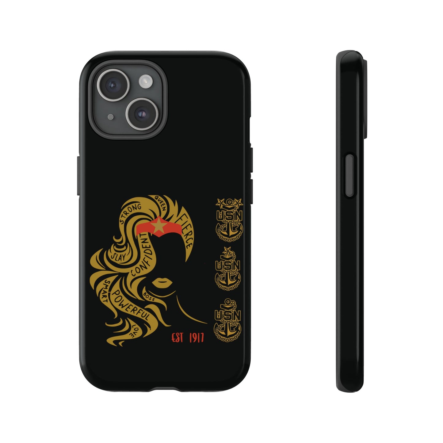 WW OG Long Hair Gold Phone Case