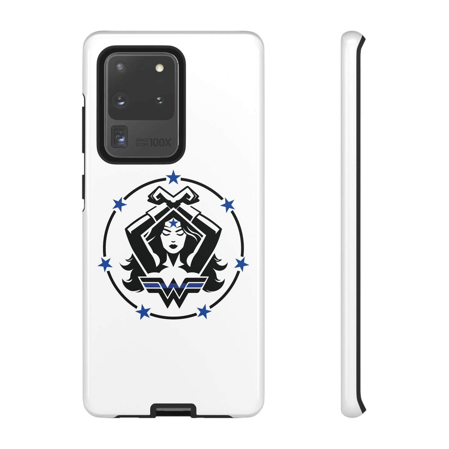 WW Blue Line Tough Phone Case V2