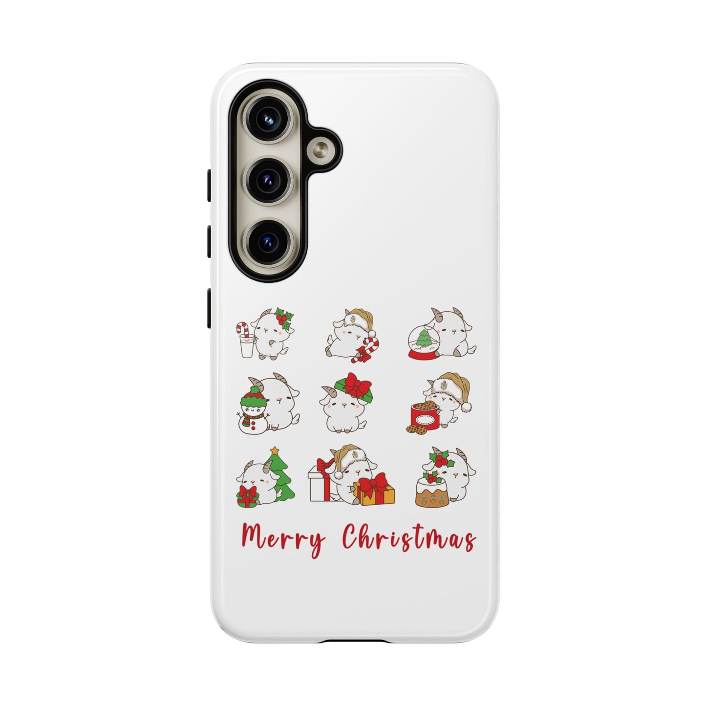 Hello Goat Christmas V3Tough Phone Case