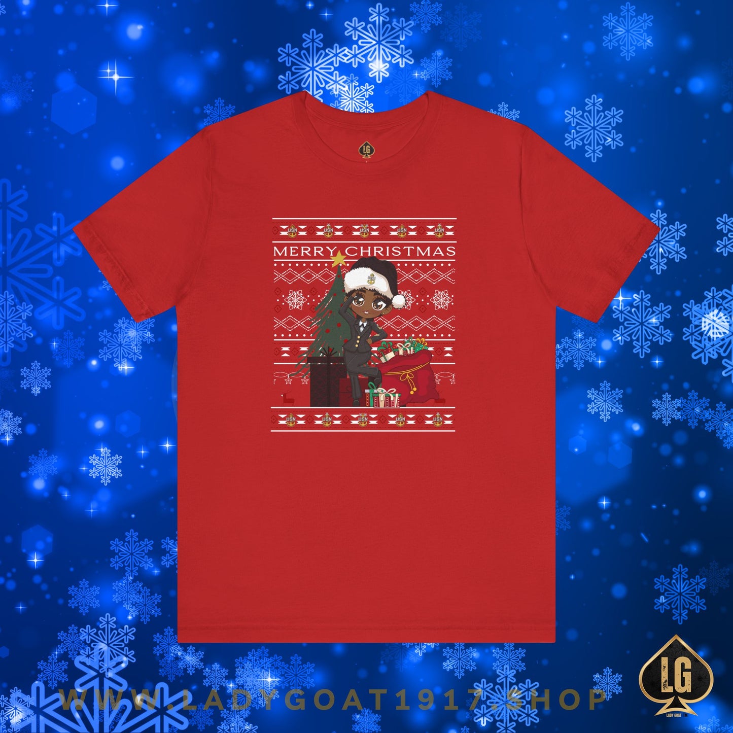 Christmas Blues V2 Unisex Tee