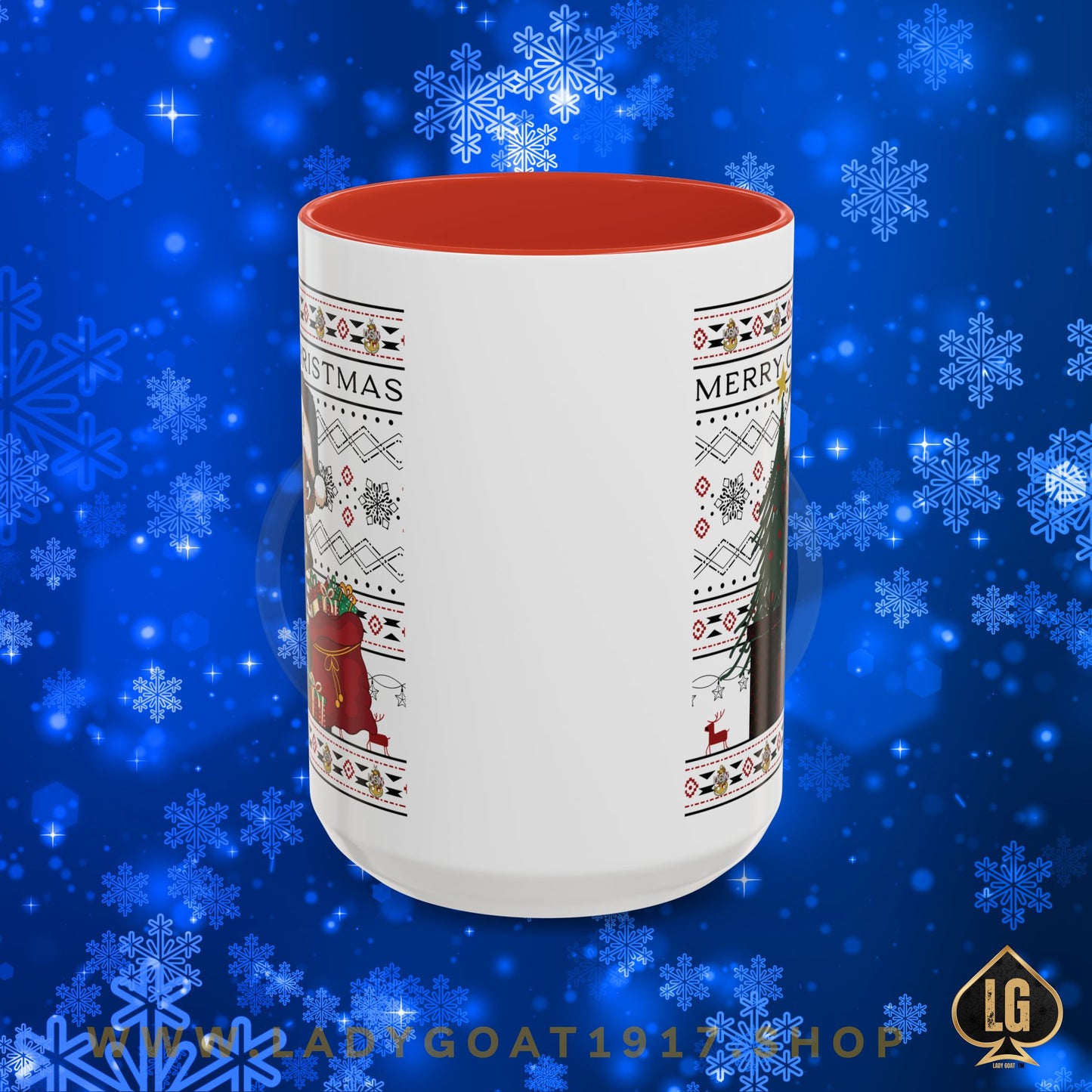 Christmas Blues V2  15oz Mug