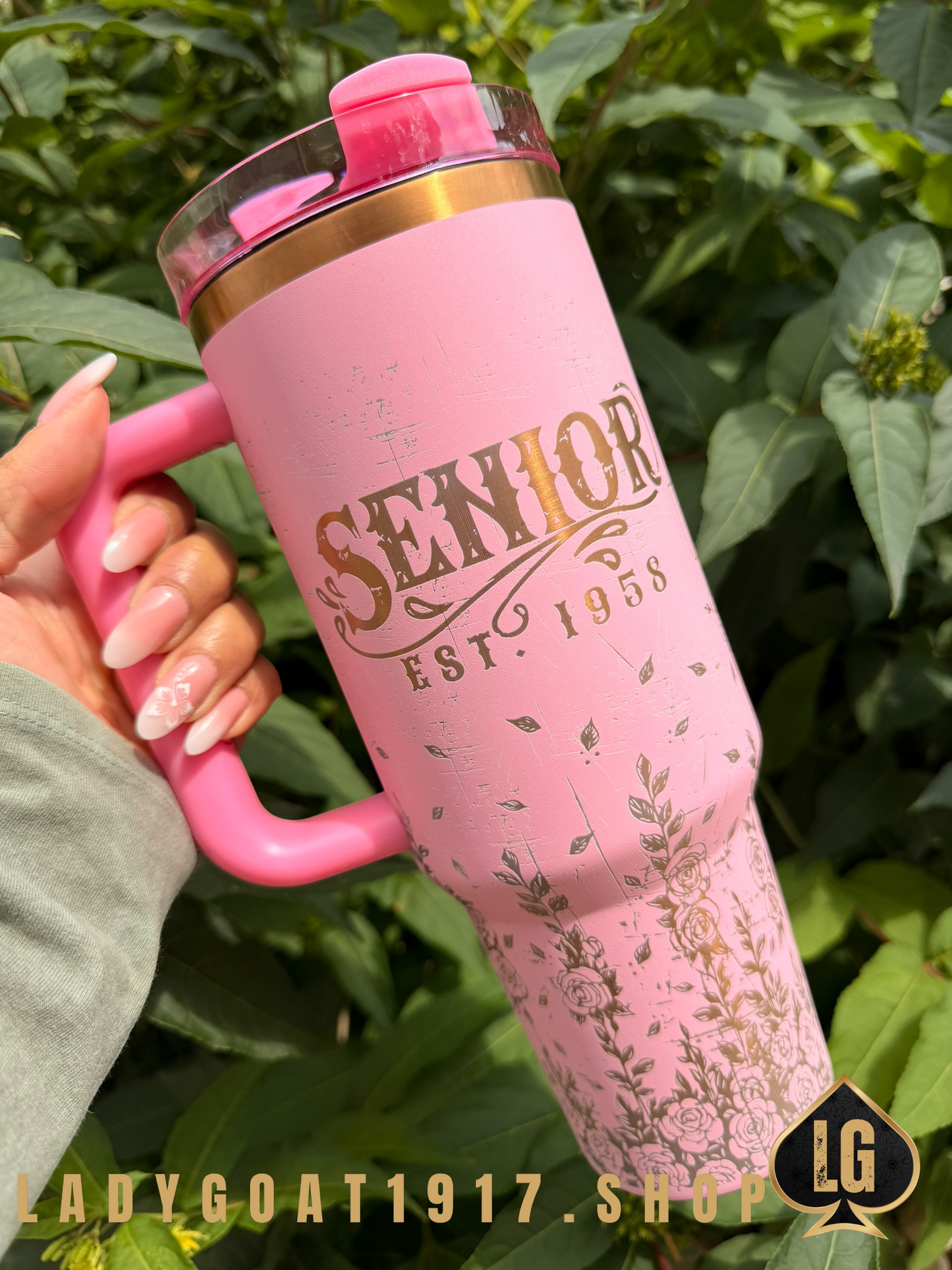 Chief Season 40oz Tumbler SCPO P!NK