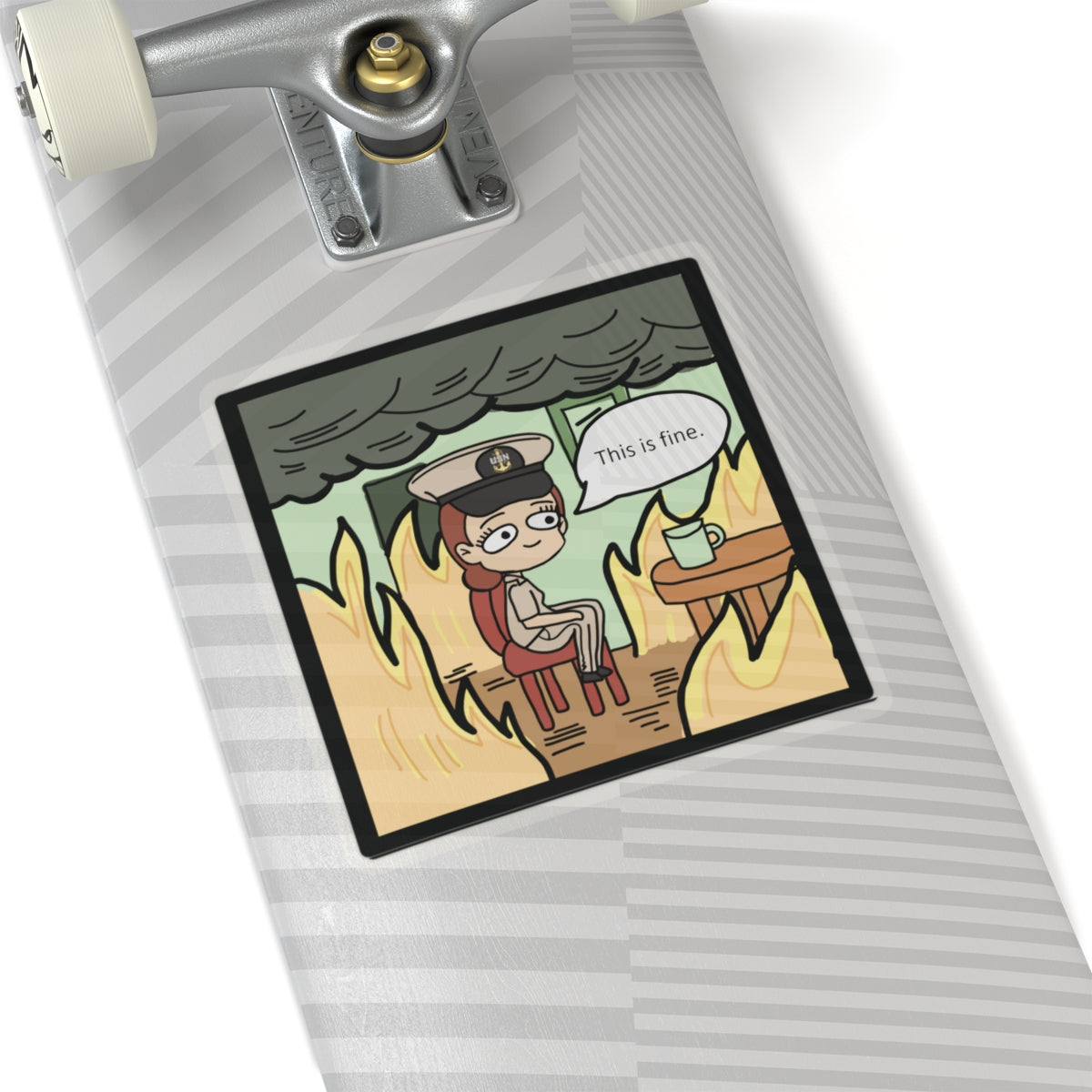 This is Fine ! V3 CPO Stickers