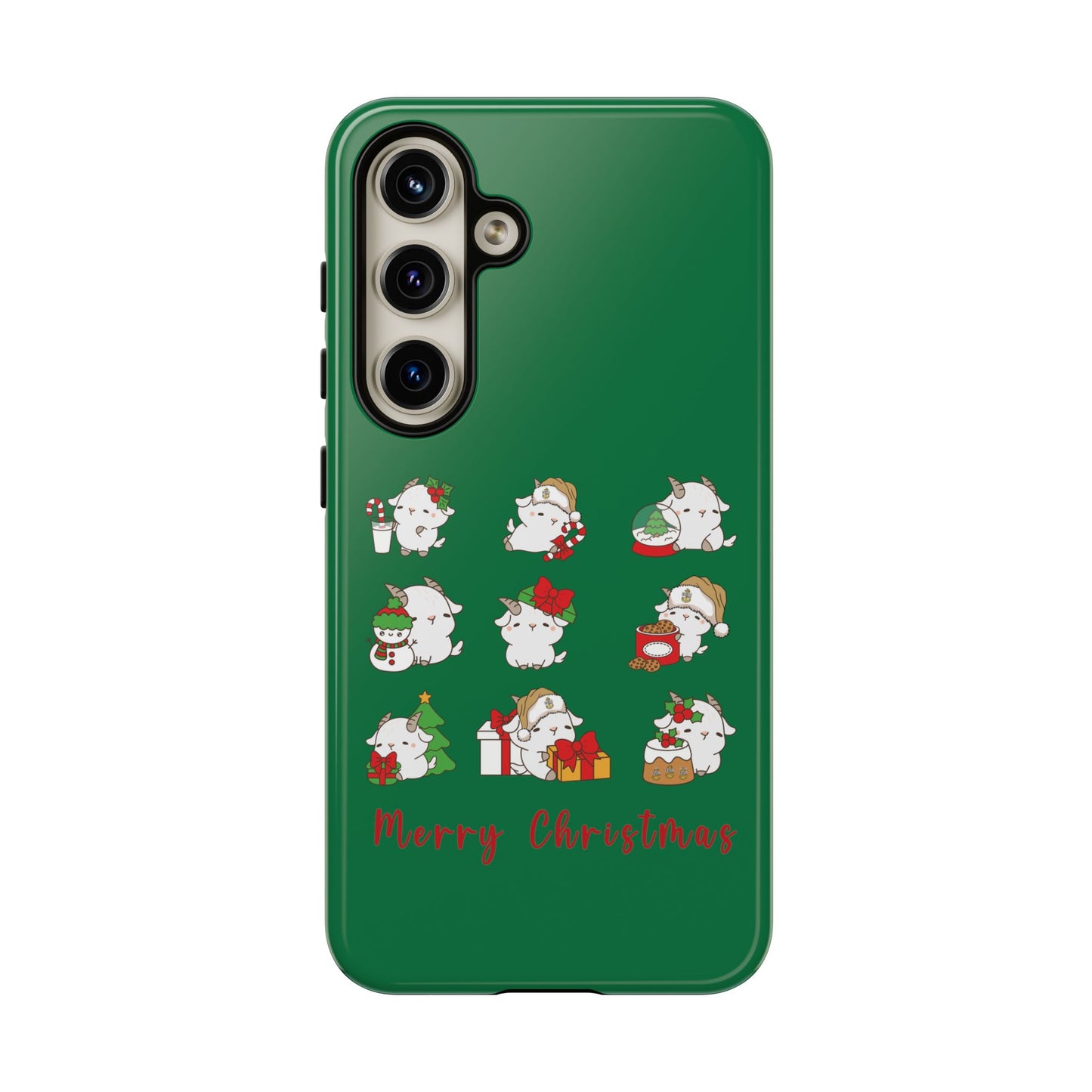 Hello Goat Christmas V2 Tough Phone Case