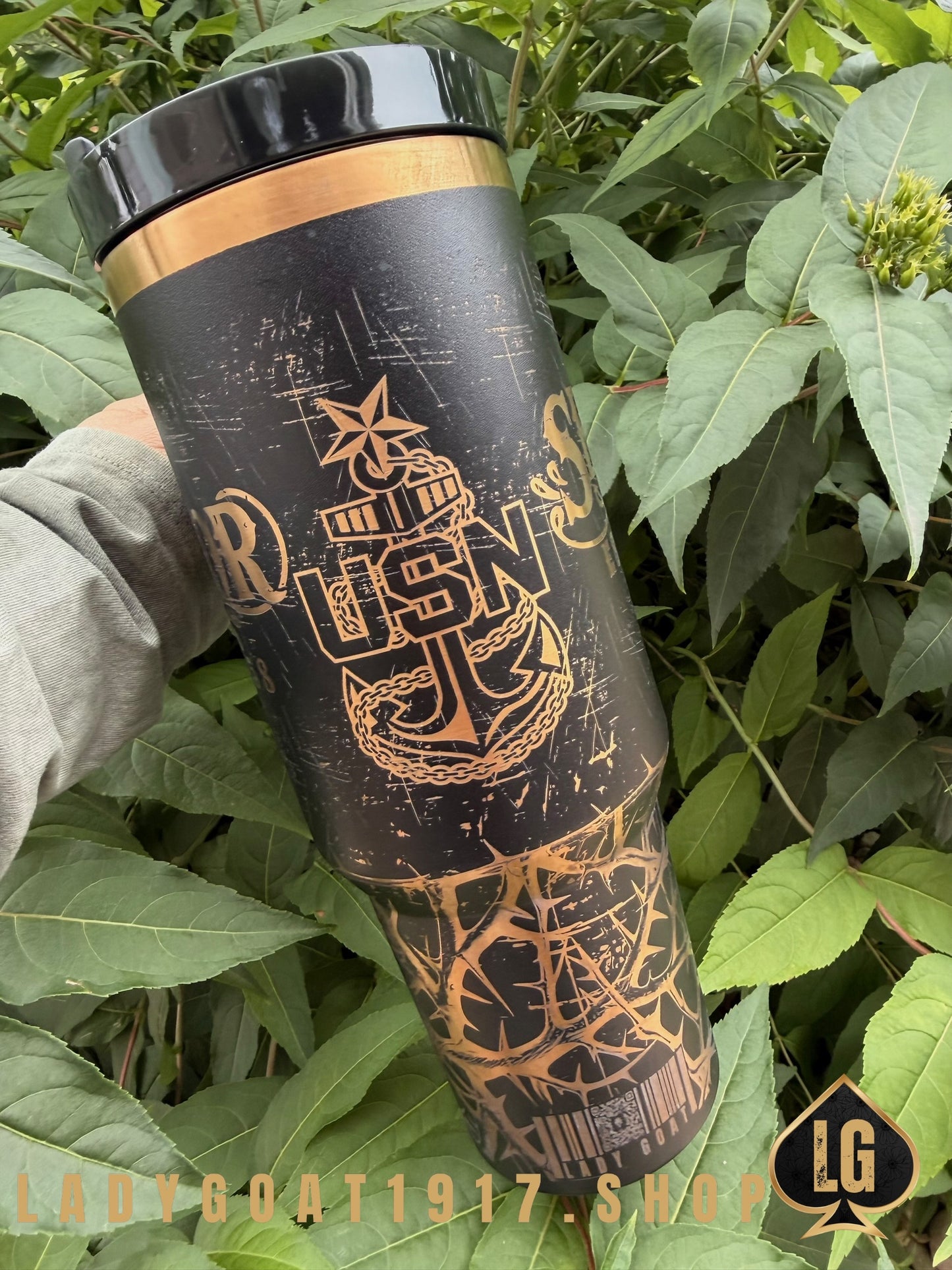 Chief Season 40oz Tumbler SCPO Black