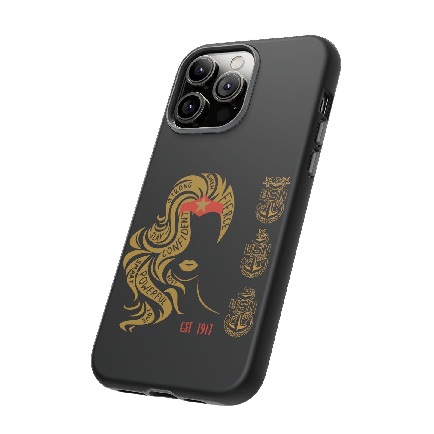 WW OG Long Hair Gold Phone Case