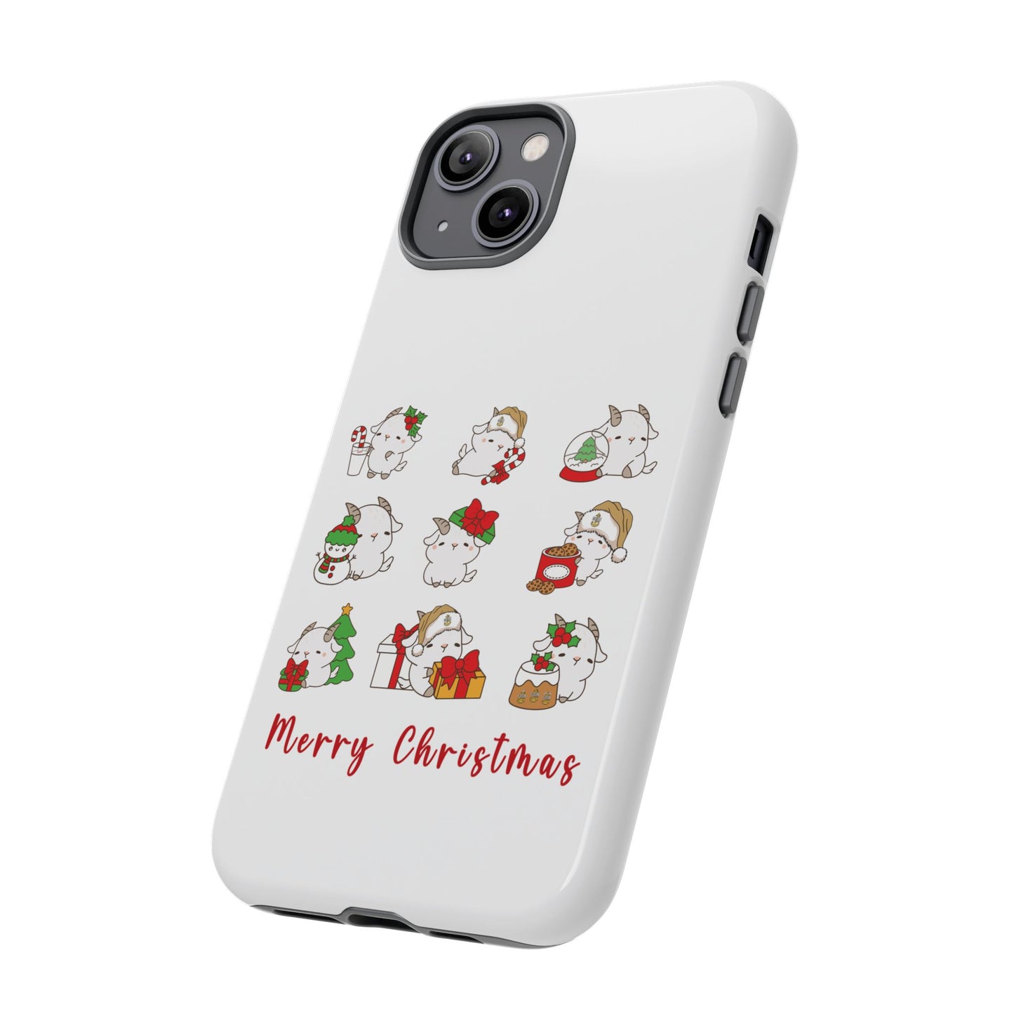 Hello Goat Christmas V3Tough Phone Case