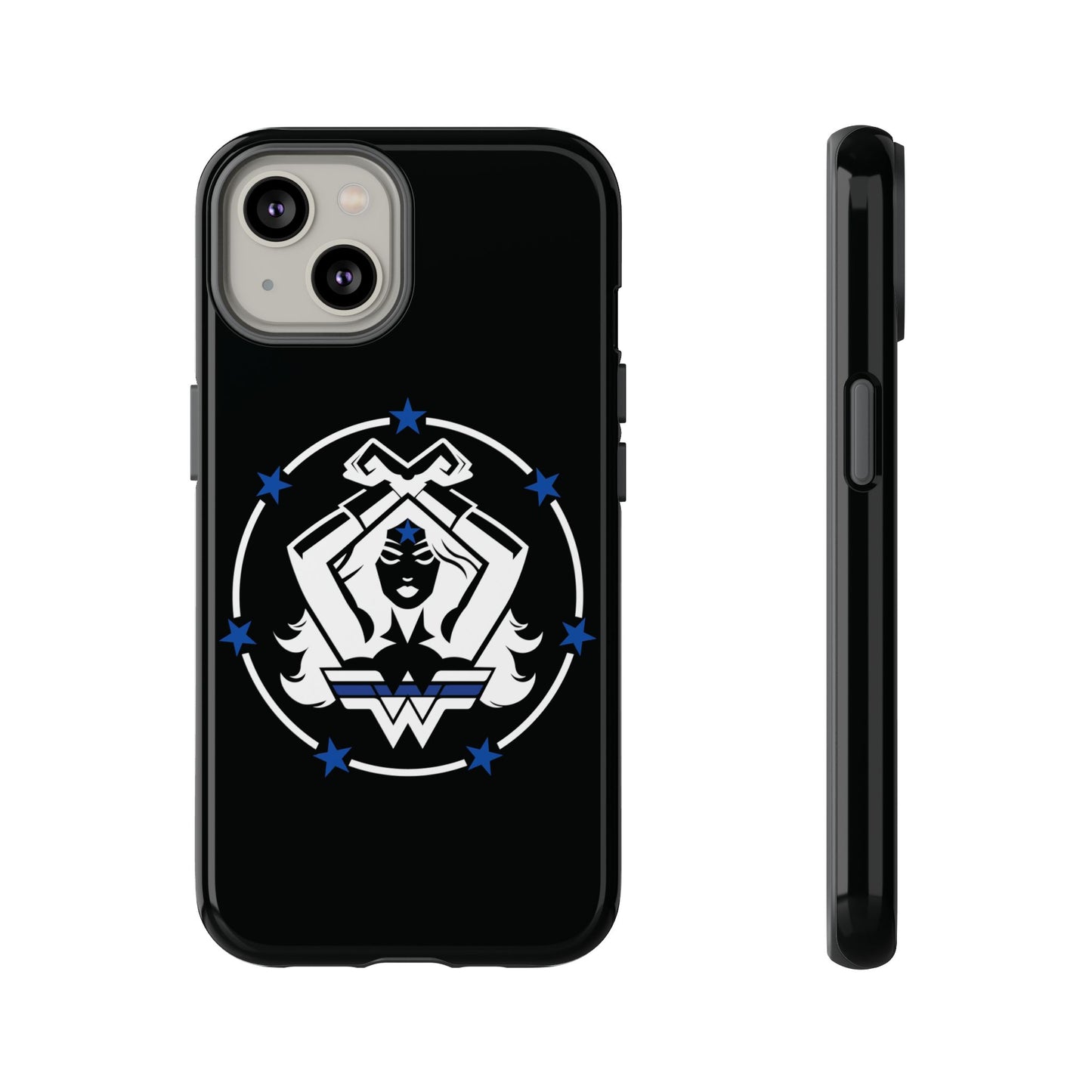 WW Blue Line Tough Phone Case