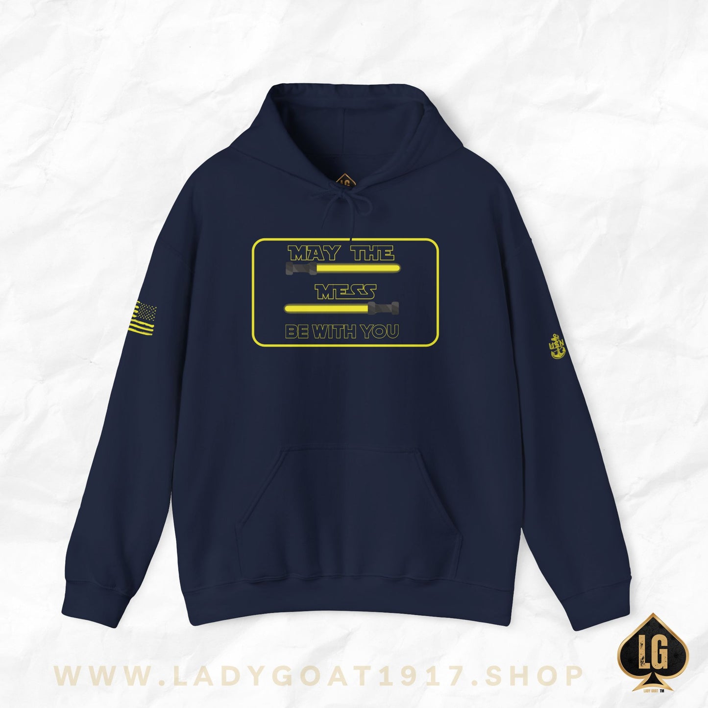 May The Mess Be With You Unisex Hoodie