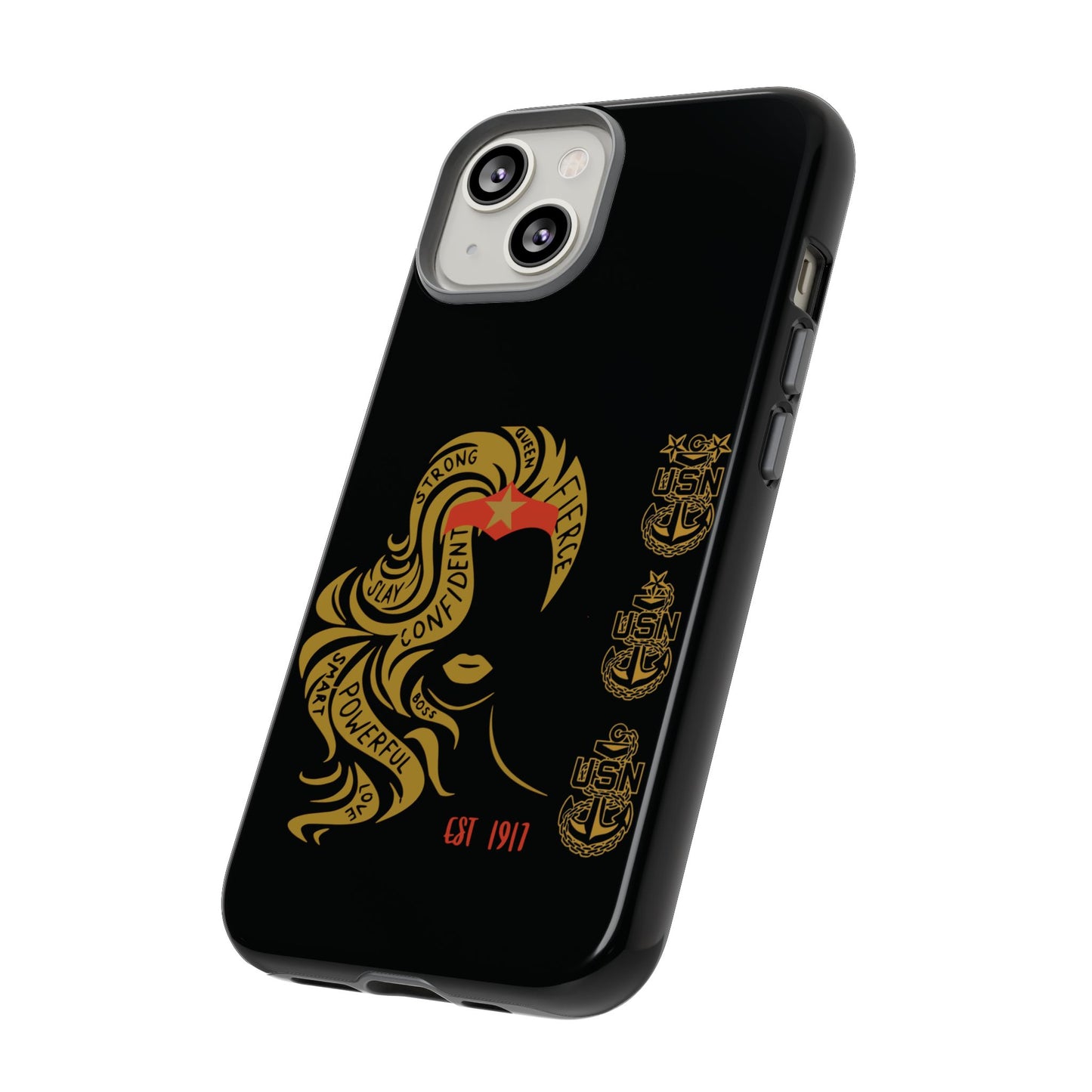 WW OG Long Hair Gold Phone Case