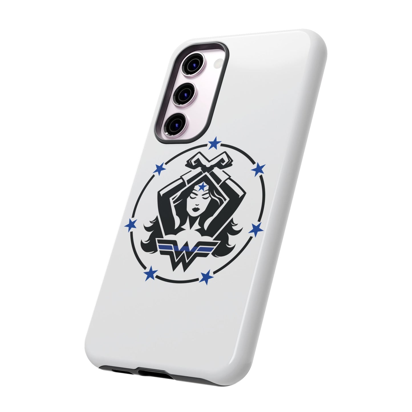 WW Blue Line Tough Phone Case V2