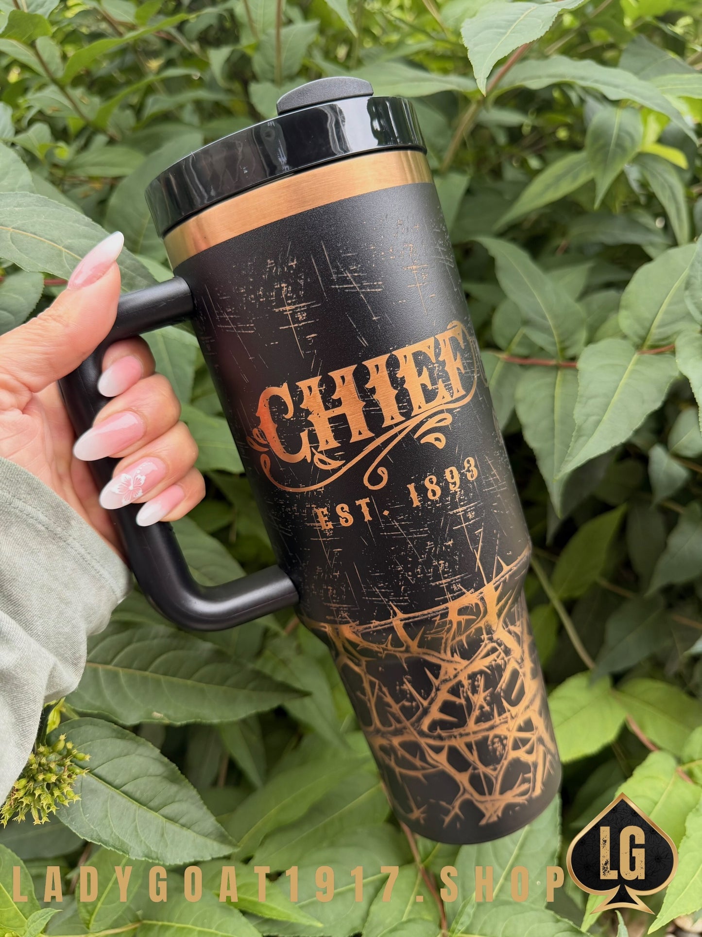 Chief Season 40oz Tumbler CPO Black