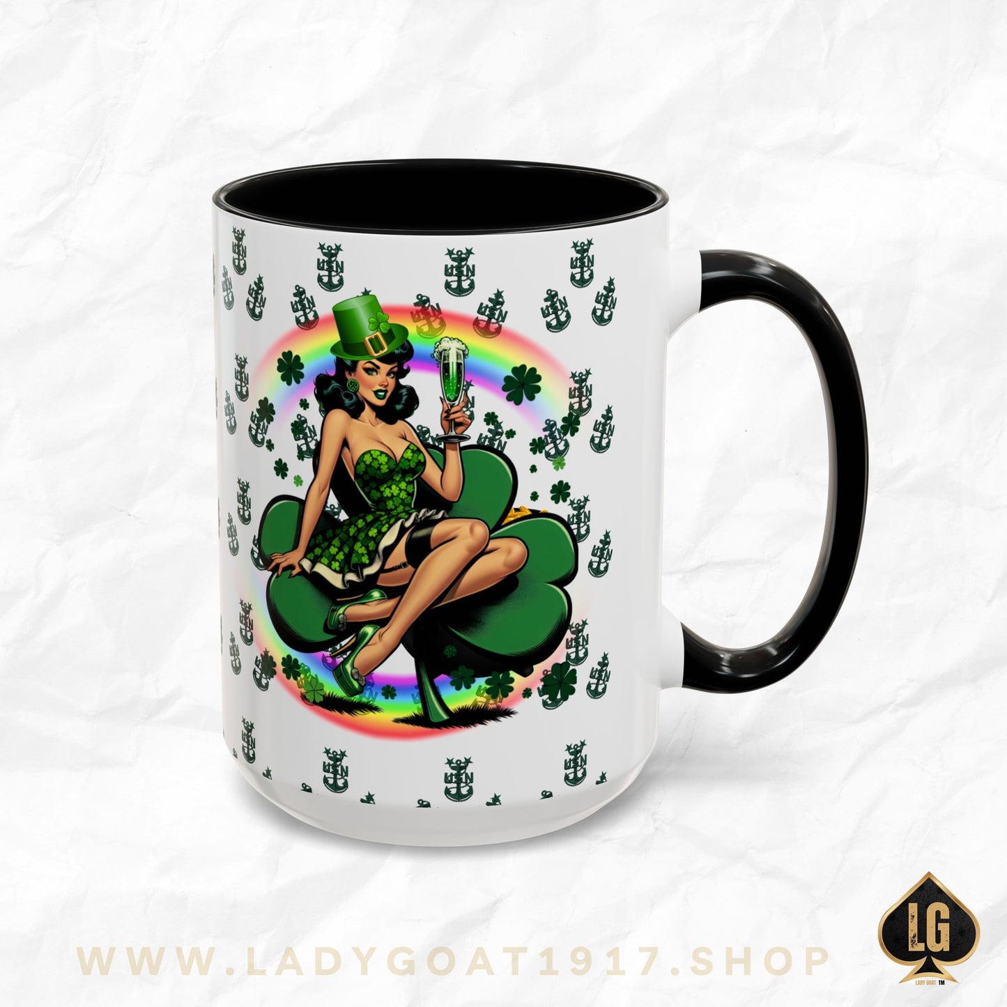 Lady Luck Coffee Mug 15oz