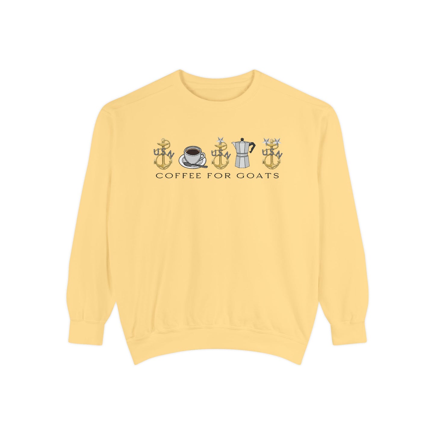 Vinatge Coffee for Goats Premium Unisex Relaxed Fit Sweatshirt