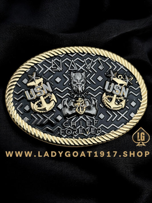 Chief Forever Belt Buckle 25"✨