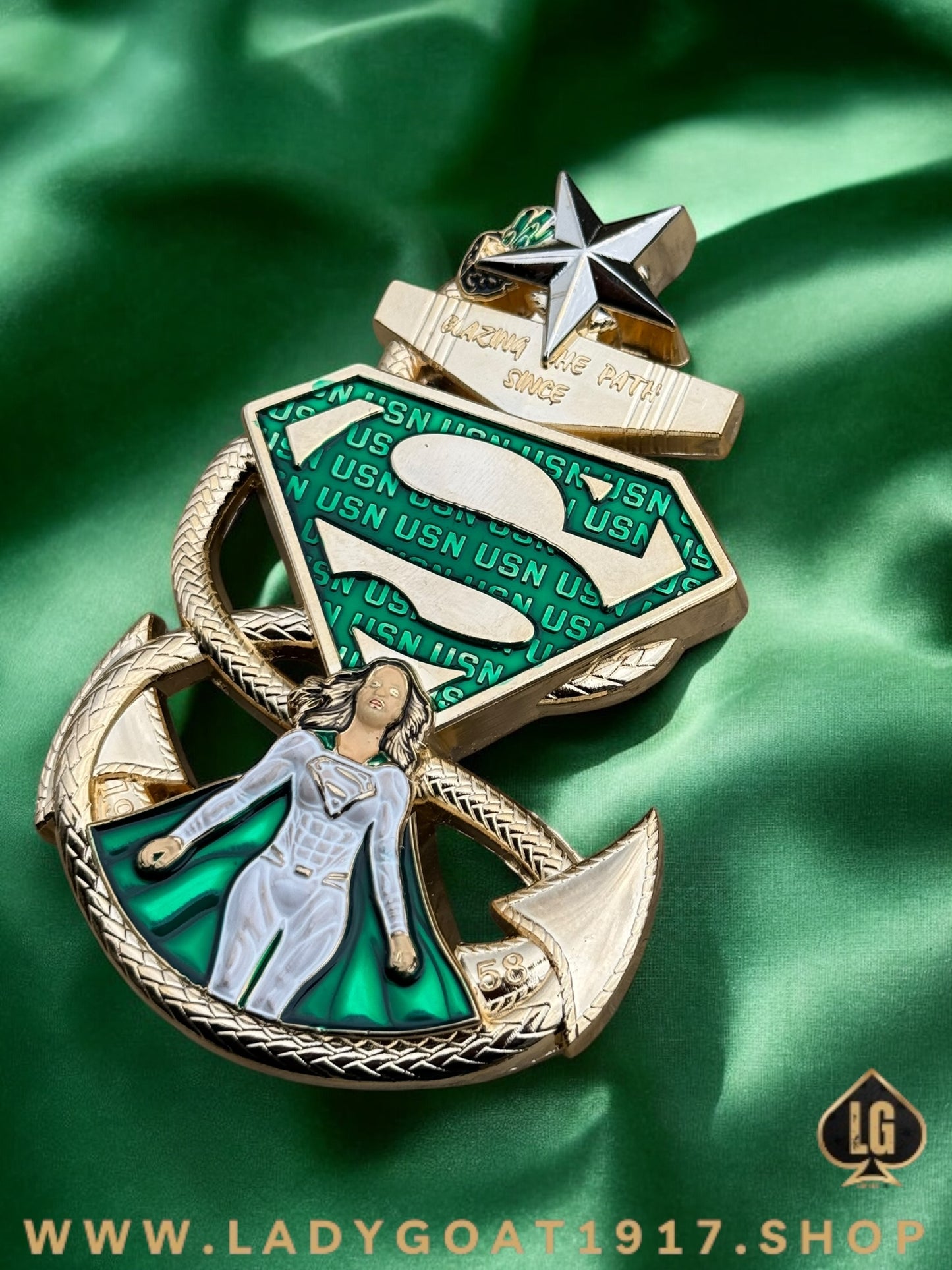 SWYOTS Anchor Challenge Coin 25”🐍