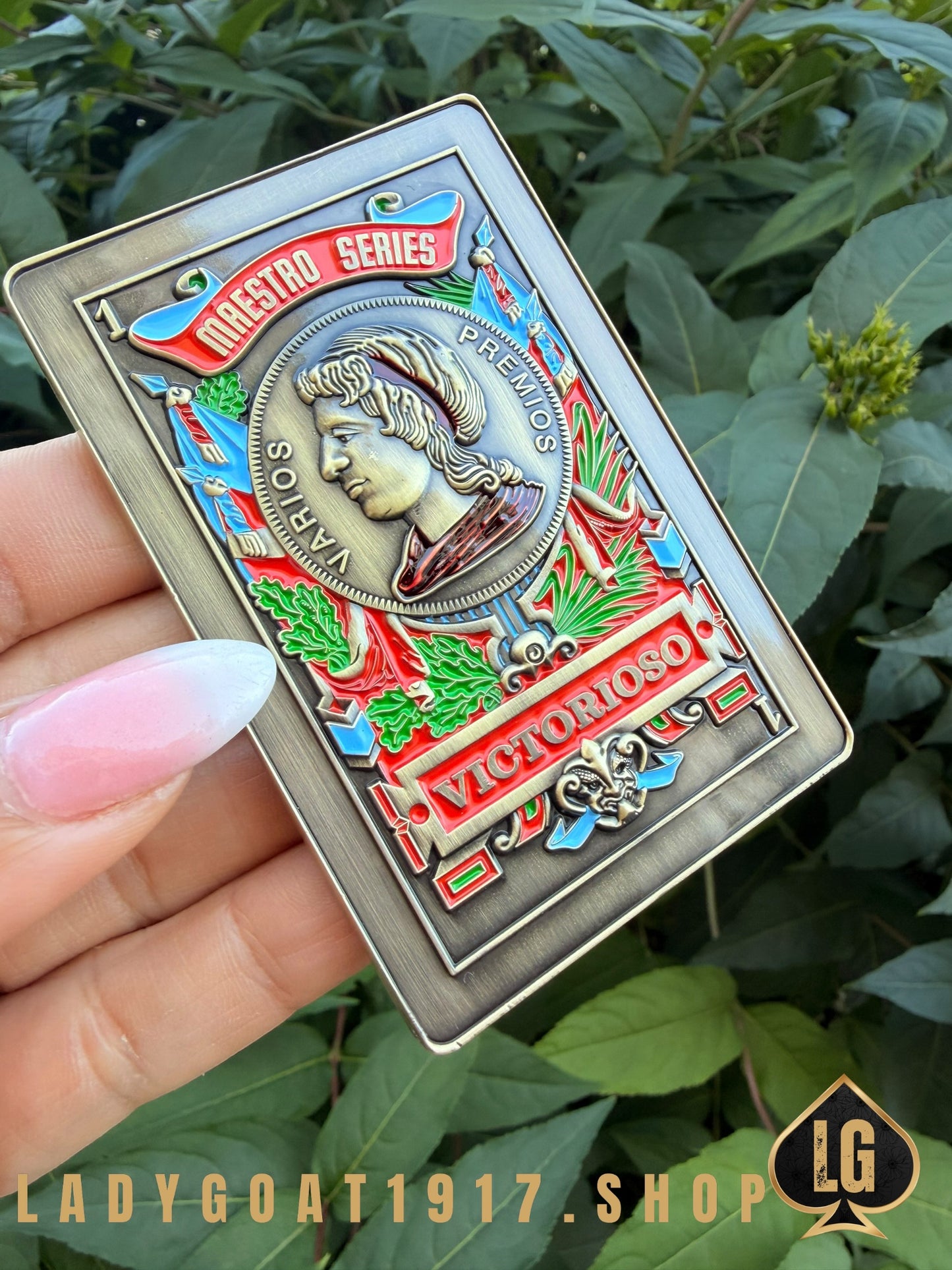 Brisca Challenge Coin 24”
