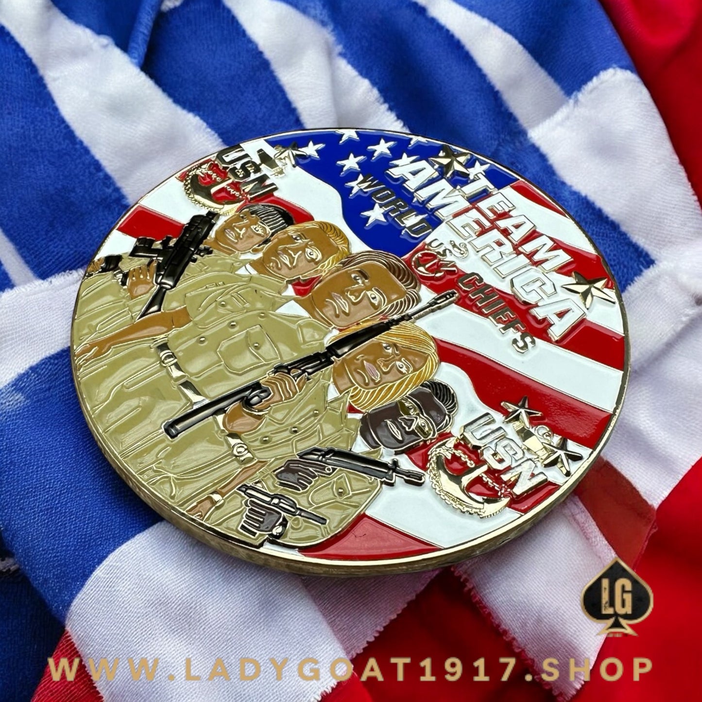 FREEDOM CHIEFS Challenge Coin 25” PRE-SALE