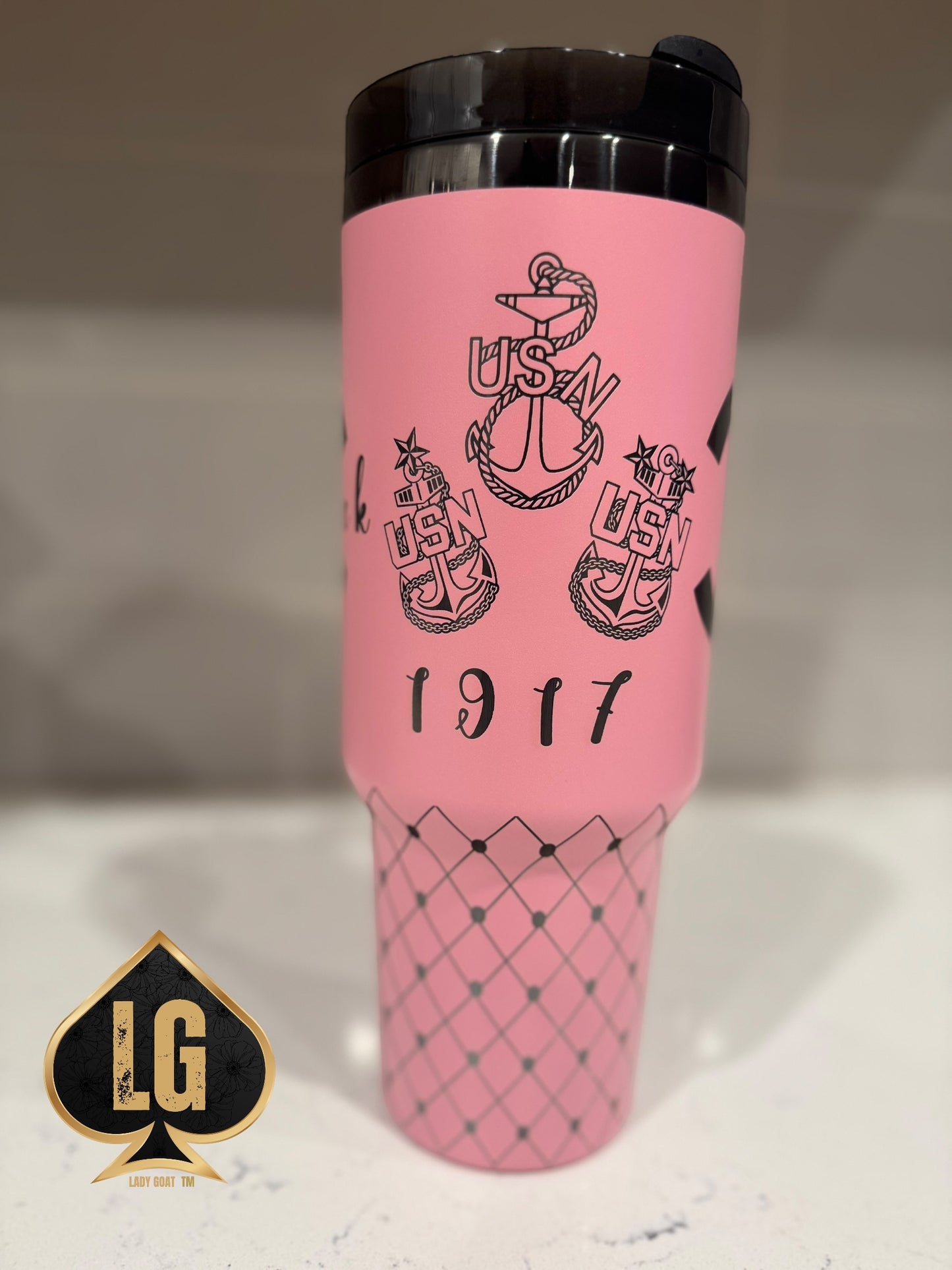 Chick Chief P!NK 40 oz Tumbler Limited
