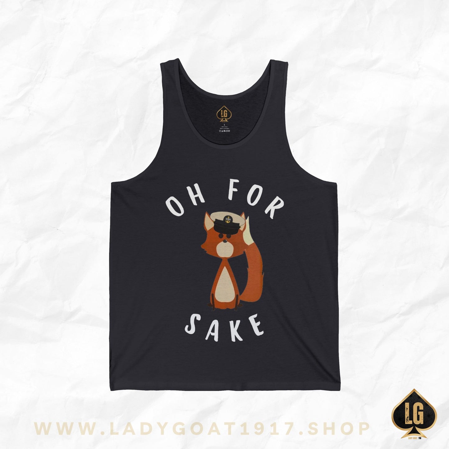 For 🦊 Sake ! Unisex Tank Top