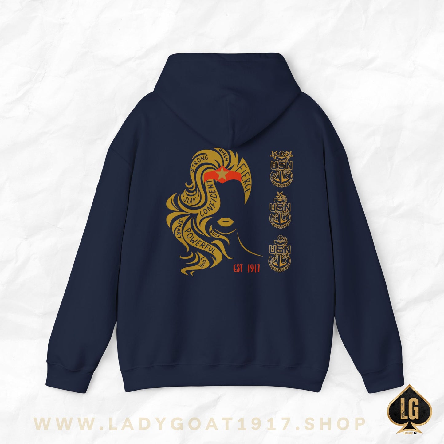 WW OG Long Hair Gold Hoodie