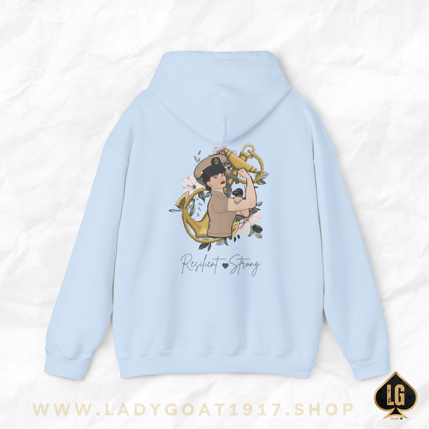 Resilient and Strong V6  Unisex Hoodie