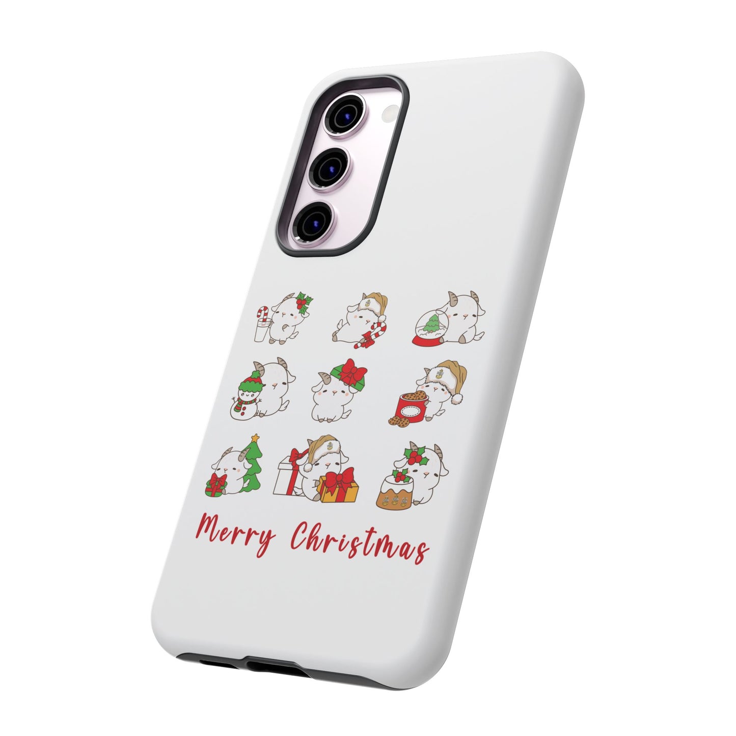 Hello Goat Christmas V3Tough Phone Case