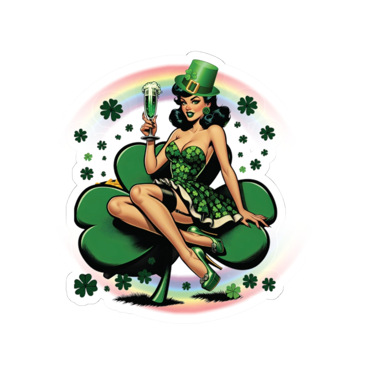 Lady Luck Stickers