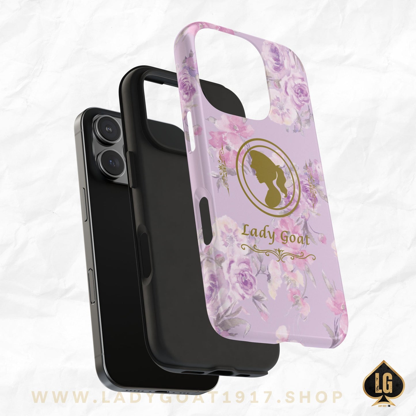 LADYGOATFANCY V3  Tough Phone Cases