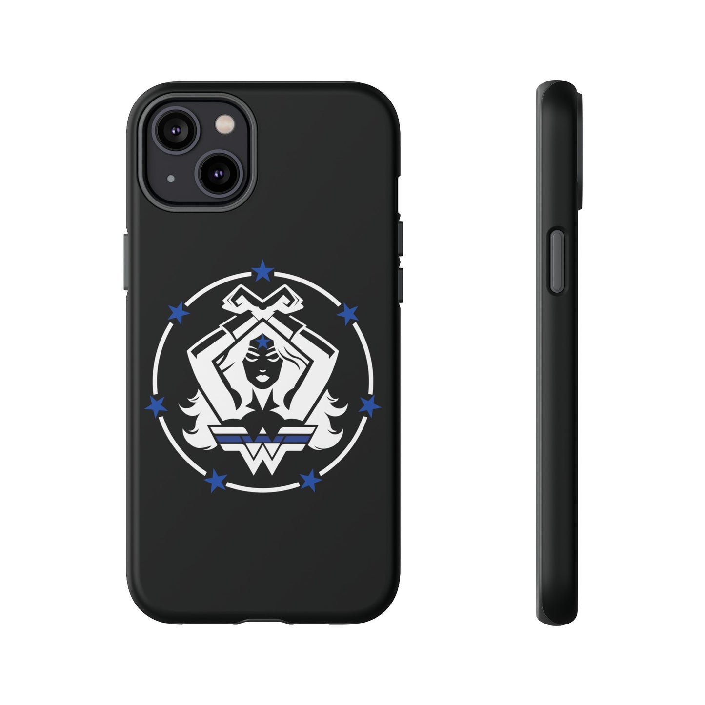WW Blue Line Tough Phone Case