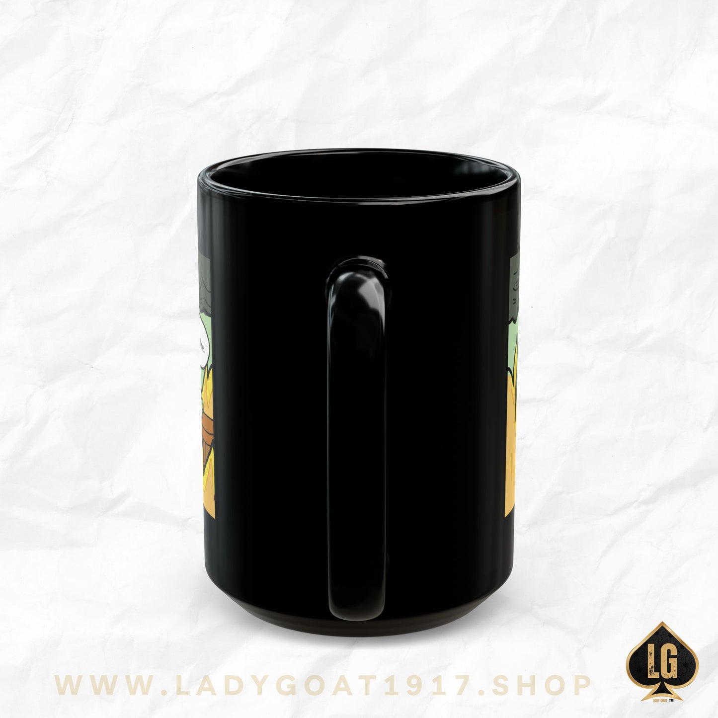 This is Fine !  V2 SCPO Black Mug