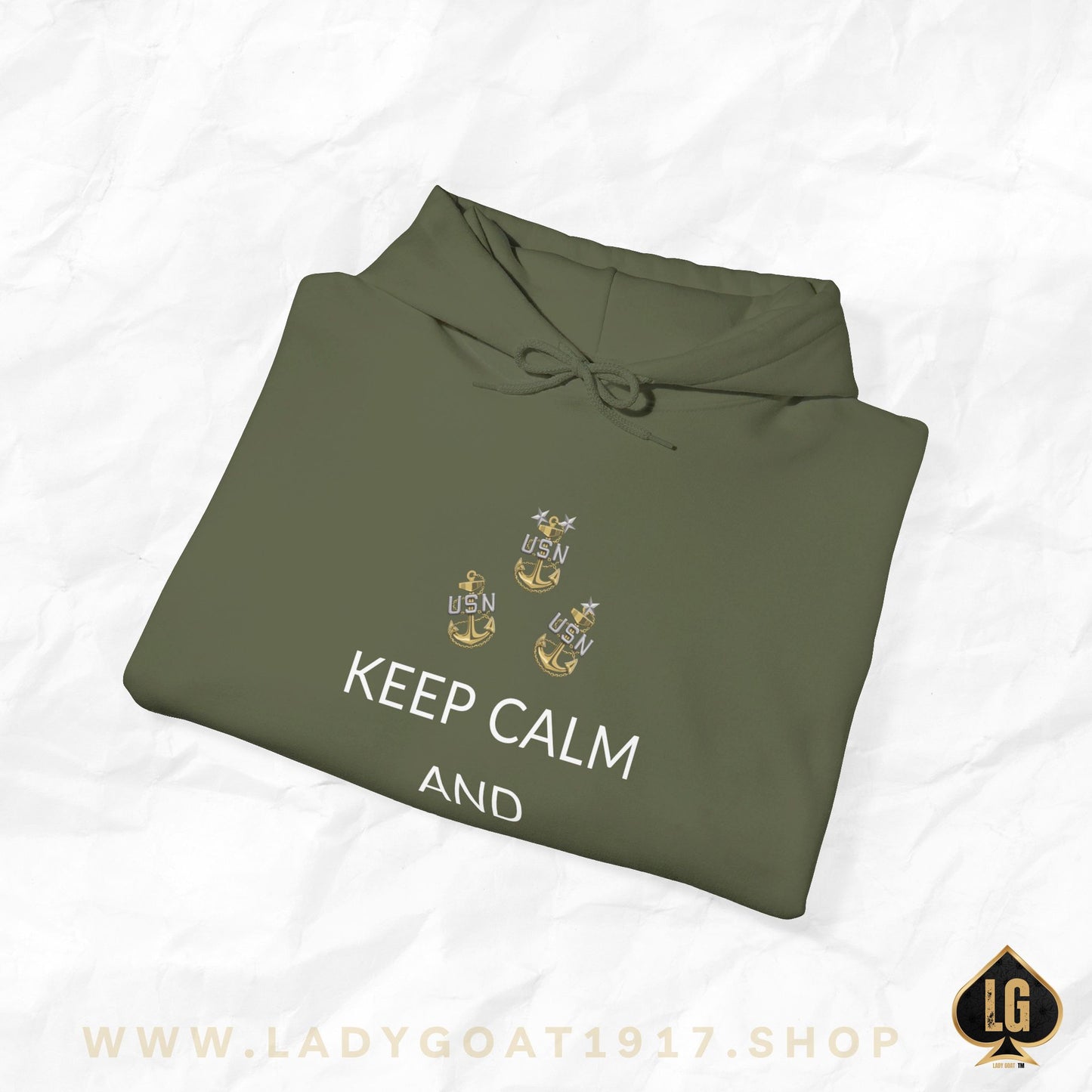 Keep Calm Ask Chief Unisex Hoodie