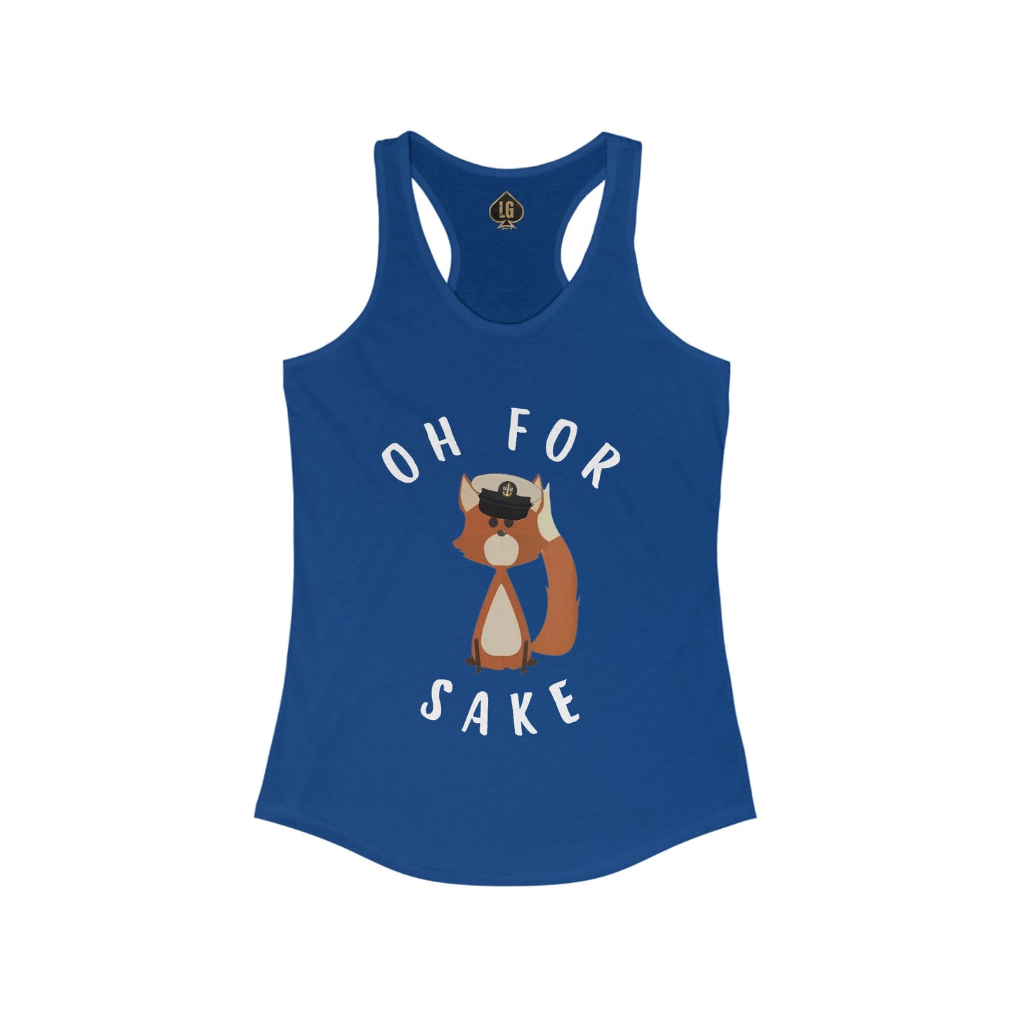 For 🦊 Sake ! Women's Ideal Racerback Tank