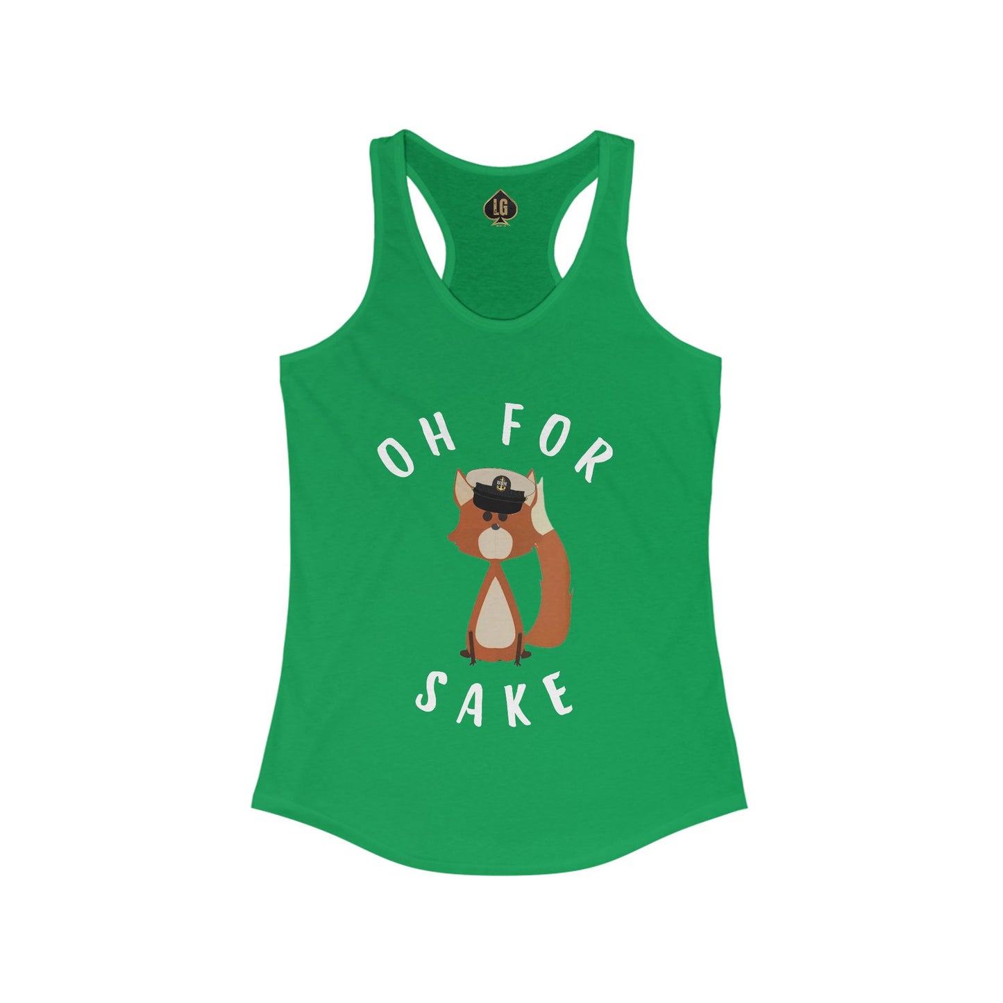 For 🦊 Sake ! Women's Ideal Racerback Tank