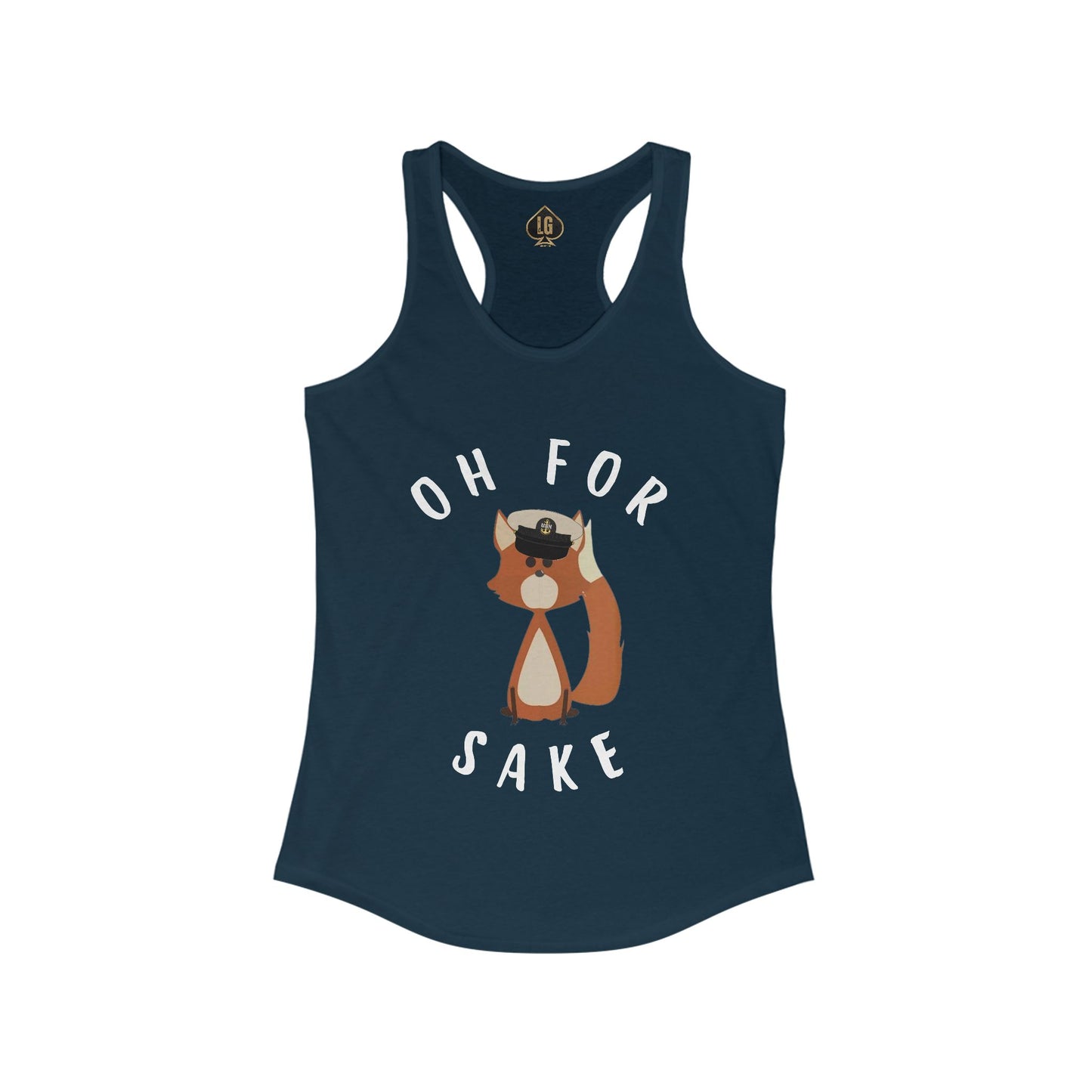 For 🦊 Sake ! Women's Ideal Racerback Tank