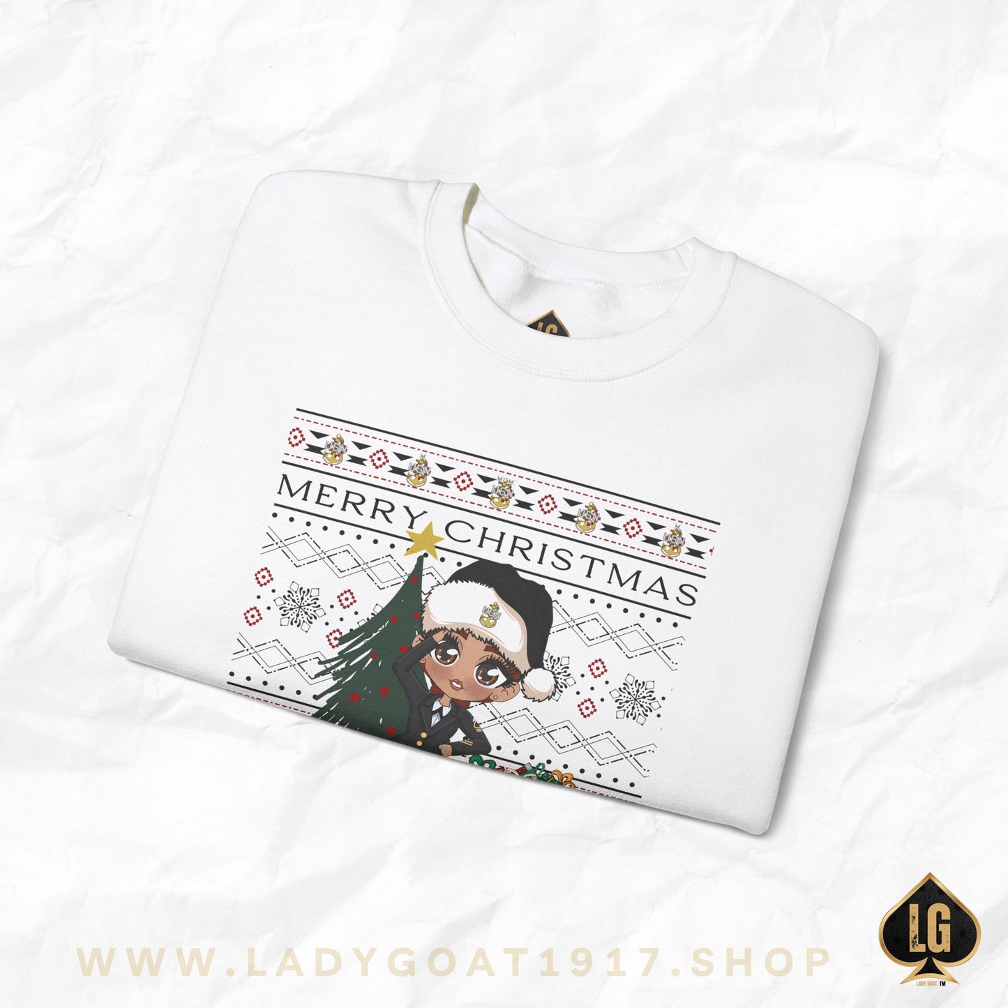 Christmas Blues V6 Crewneck Sweater