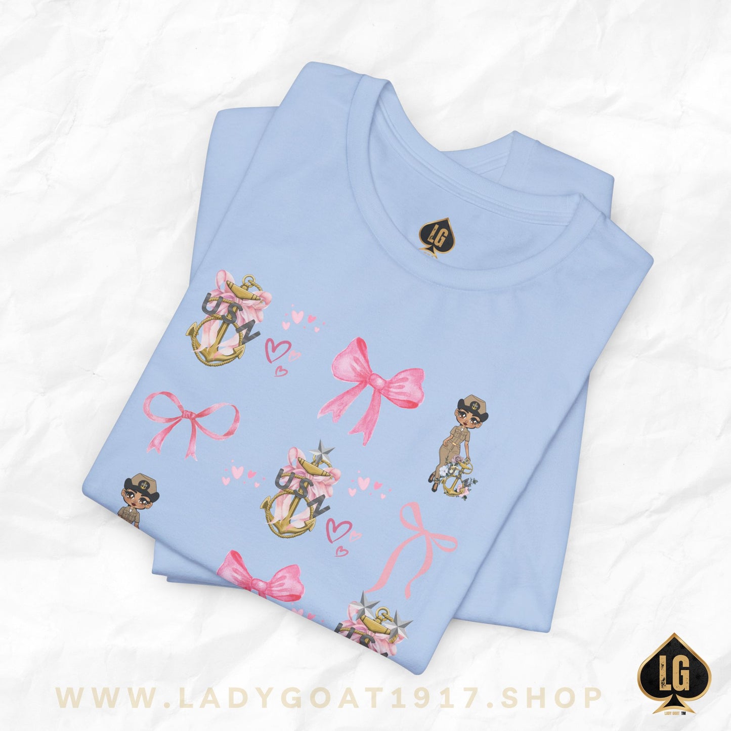 Lady Goat Coquette V1 Unisex Tee