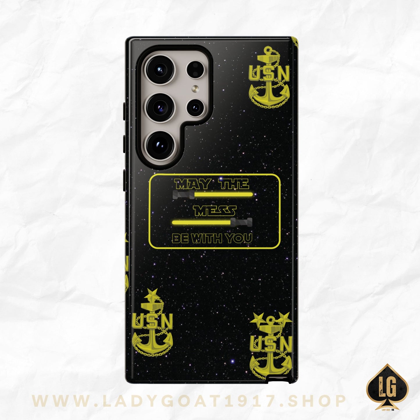 May The Mess Be With You !  Phone Case