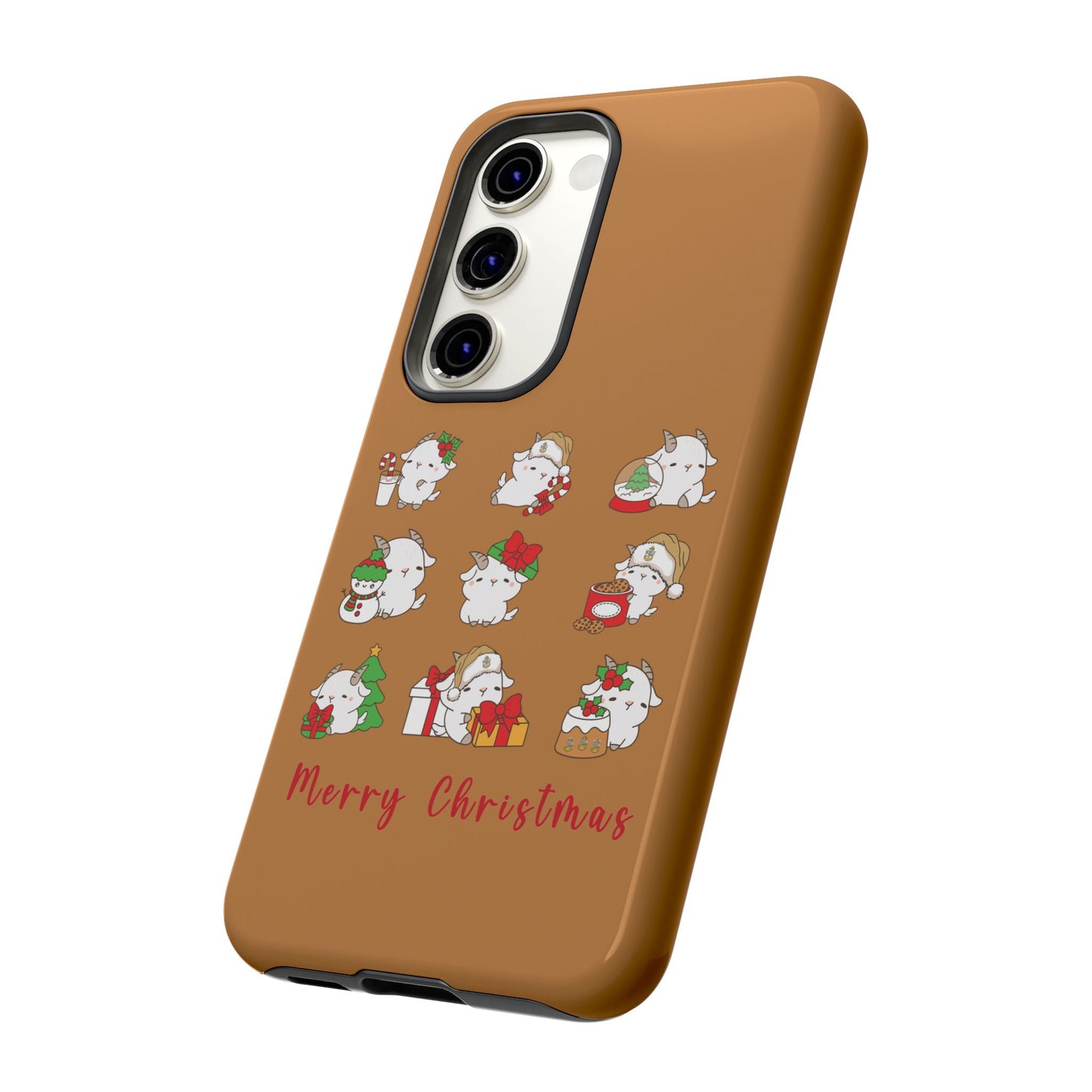 Hello Goat Christmas V1 Tough Phone Case