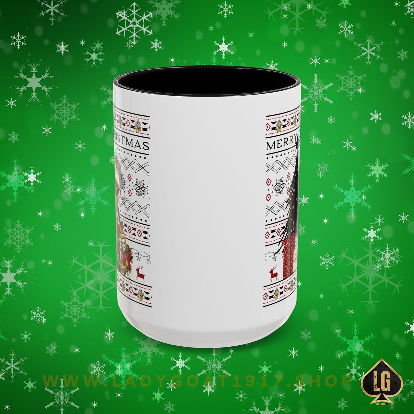Khaki Christmas V3 15oz Mug