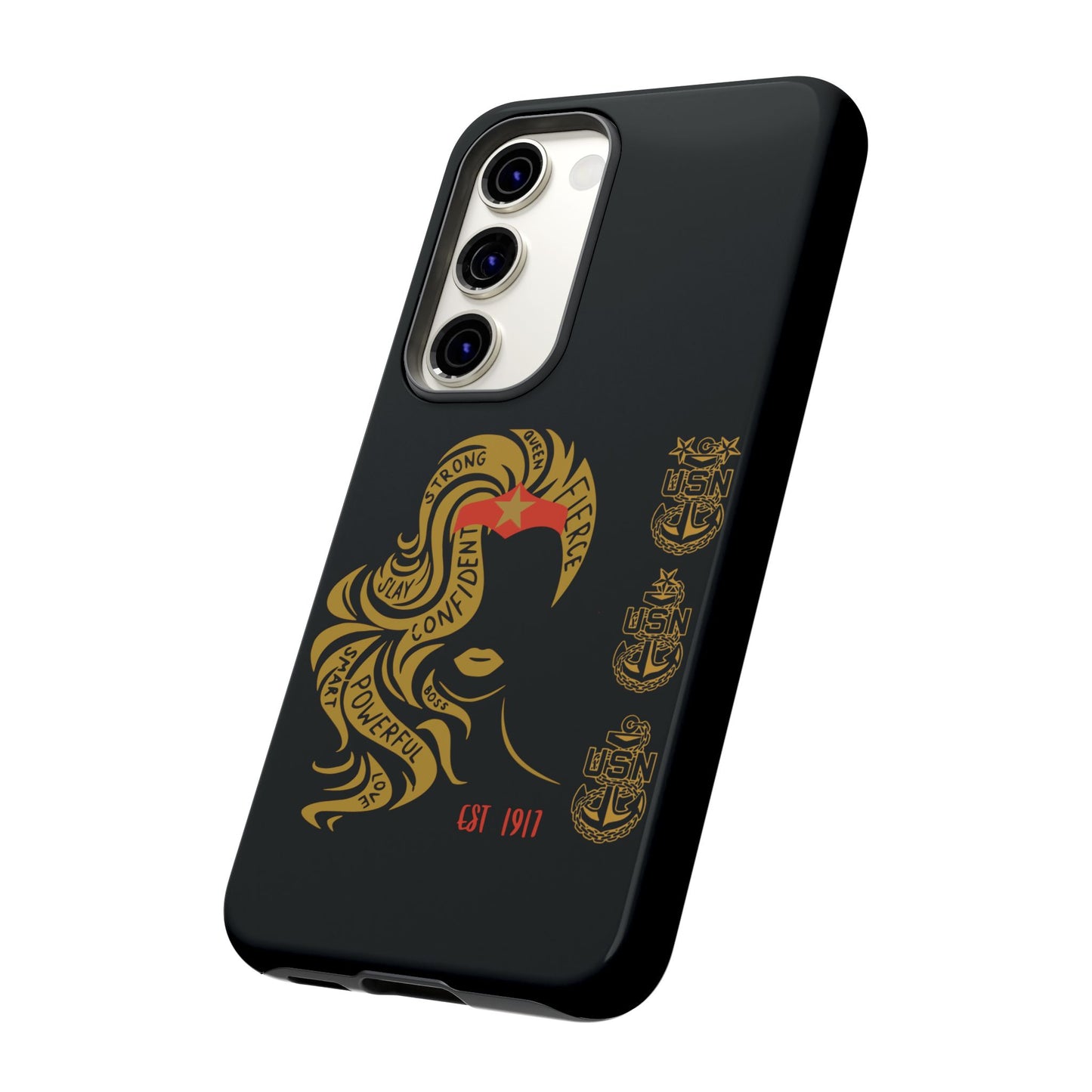 WW OG Long Hair Gold Phone Case