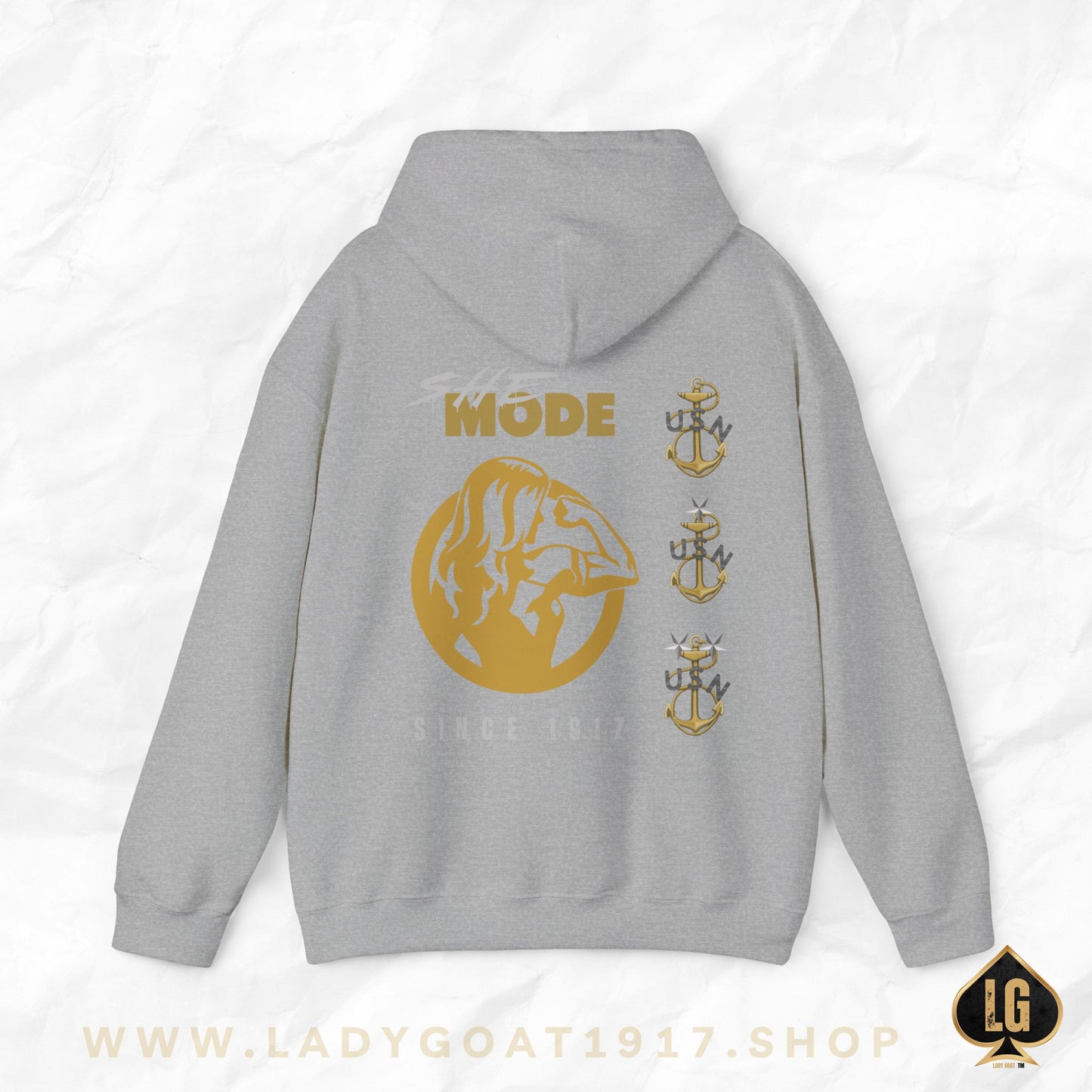 She Mode Unisex Hoodie