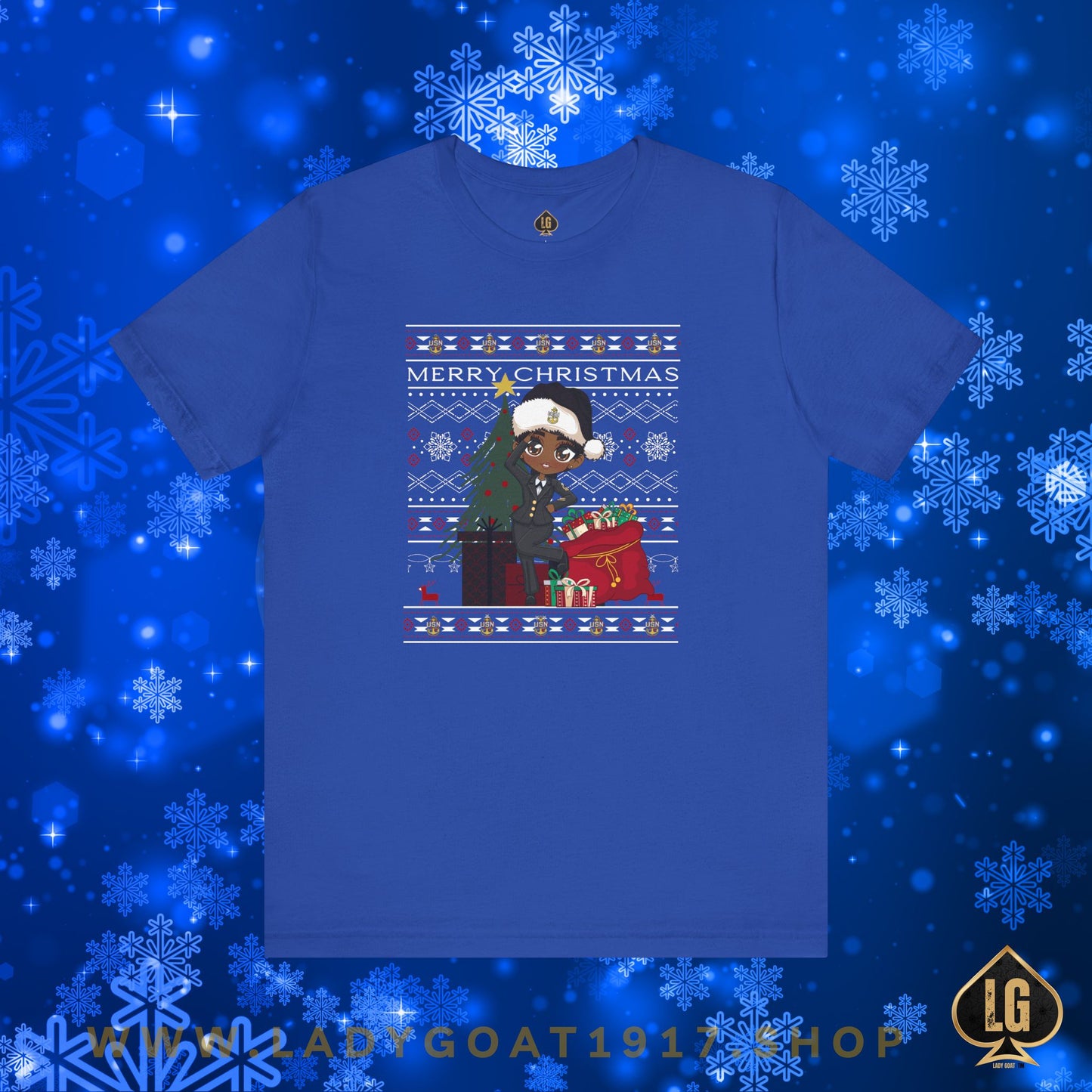 Christmas Blues V2 Unisex Tee
