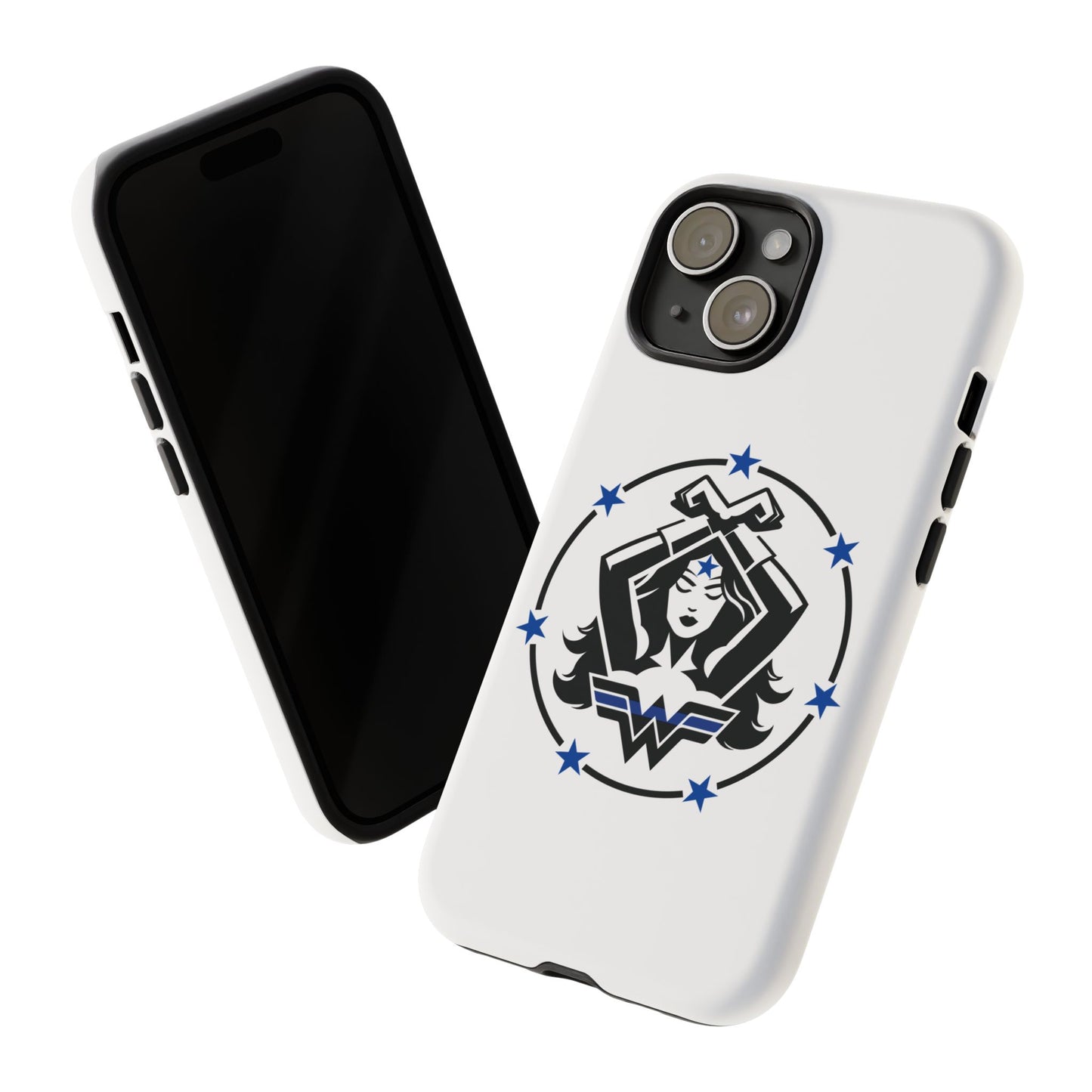 WW Blue Line Tough Phone Case V2