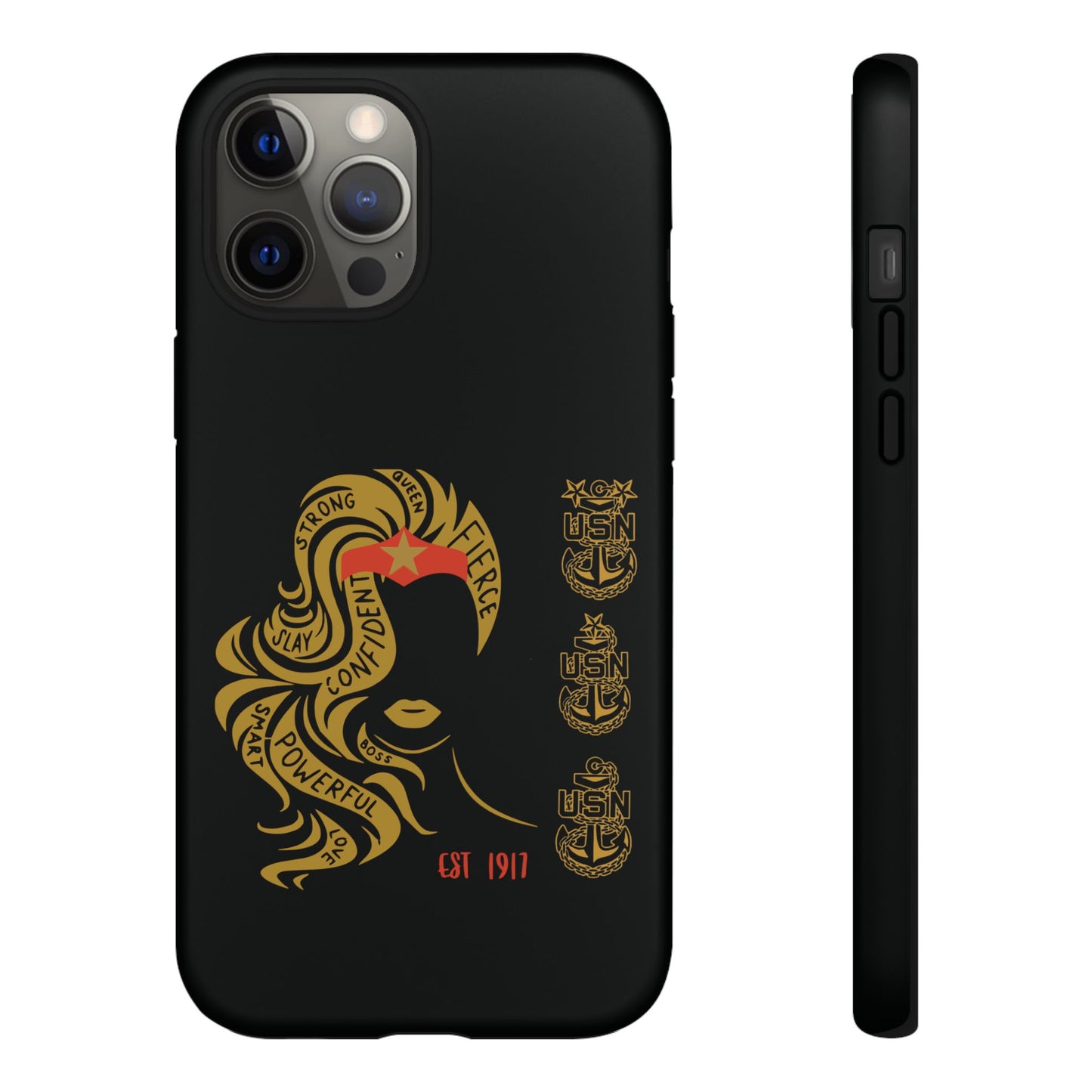WW OG Long Hair Gold Phone Case