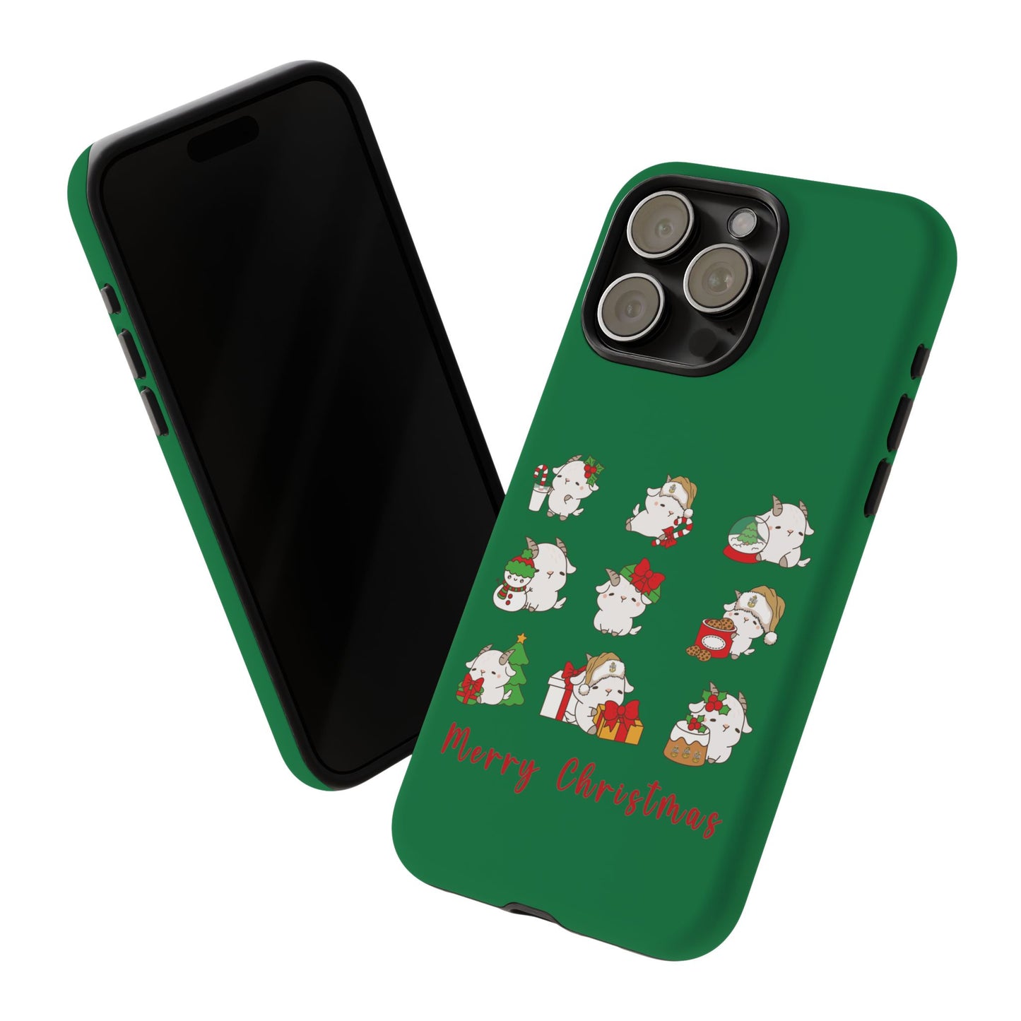 Hello Goat Christmas V2 Tough Phone Case