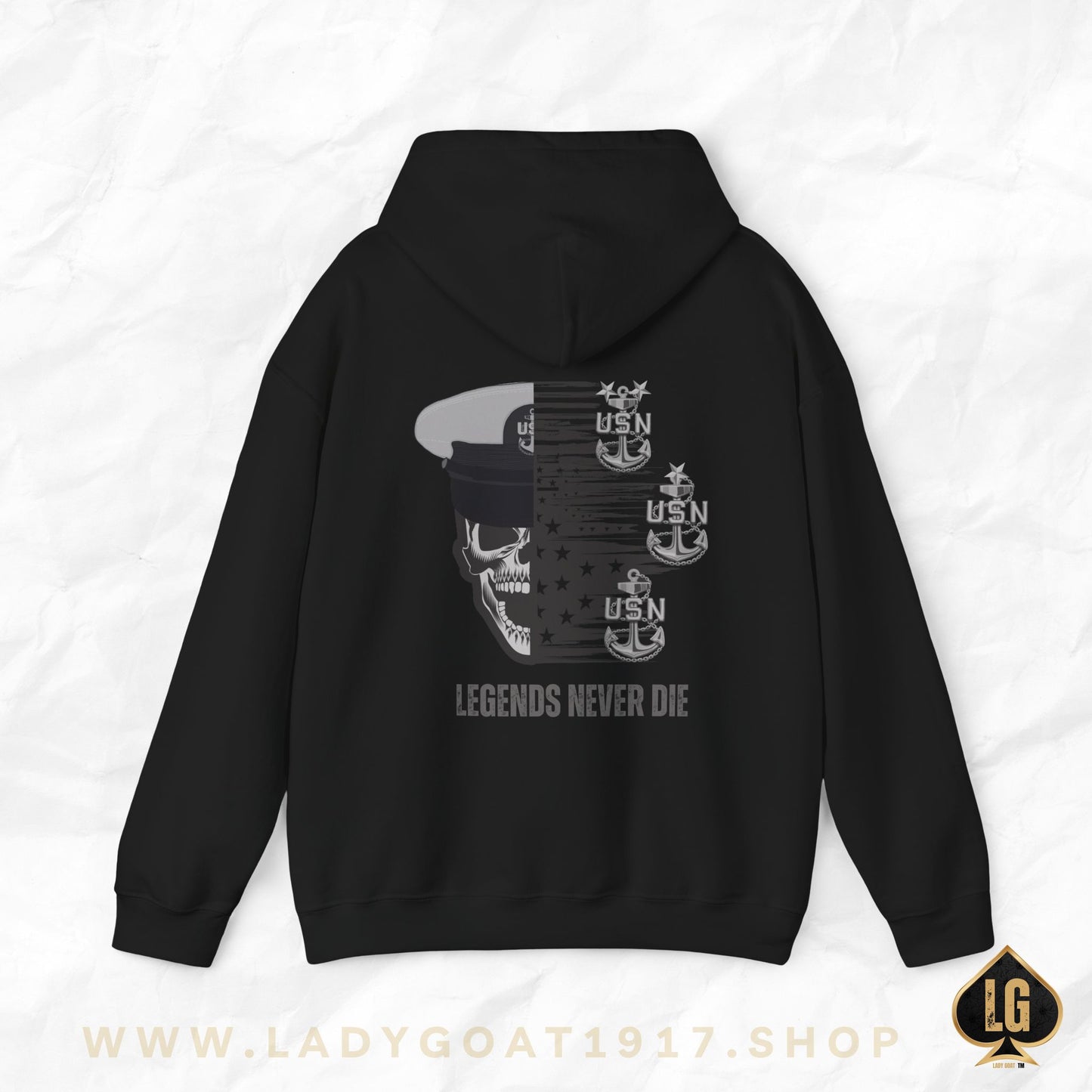 Legends Never Die Unisex Hoodie
