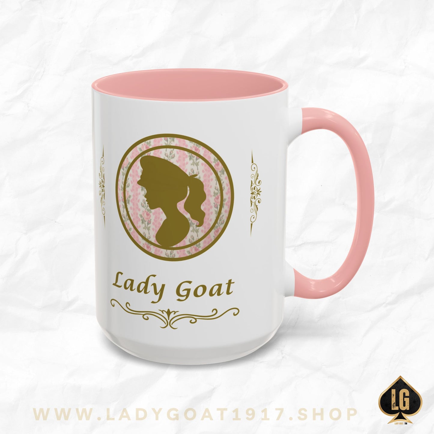 LADYGOATFANCY V1 Accent Coffee Mug 15oz