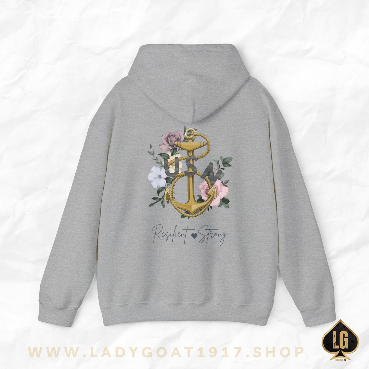 Resilient and Strong V7 Unisex Hoodie